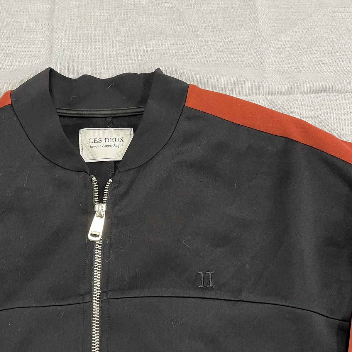 Les Deux Les Deux Black and orange track jacket sweatshirt zip Size US S / EU 44-46 / 1 - 3 Thumbnail