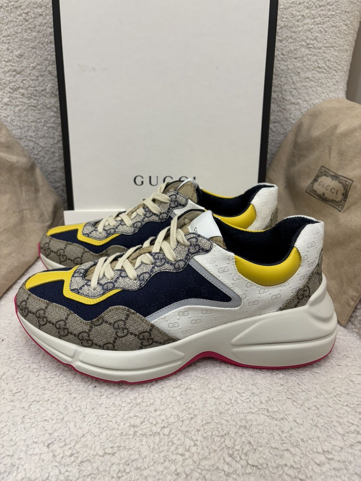 Gucci Gucci Men’s Sneakers Size US 8.5 / EU 41-42 - 1 Thumbnail