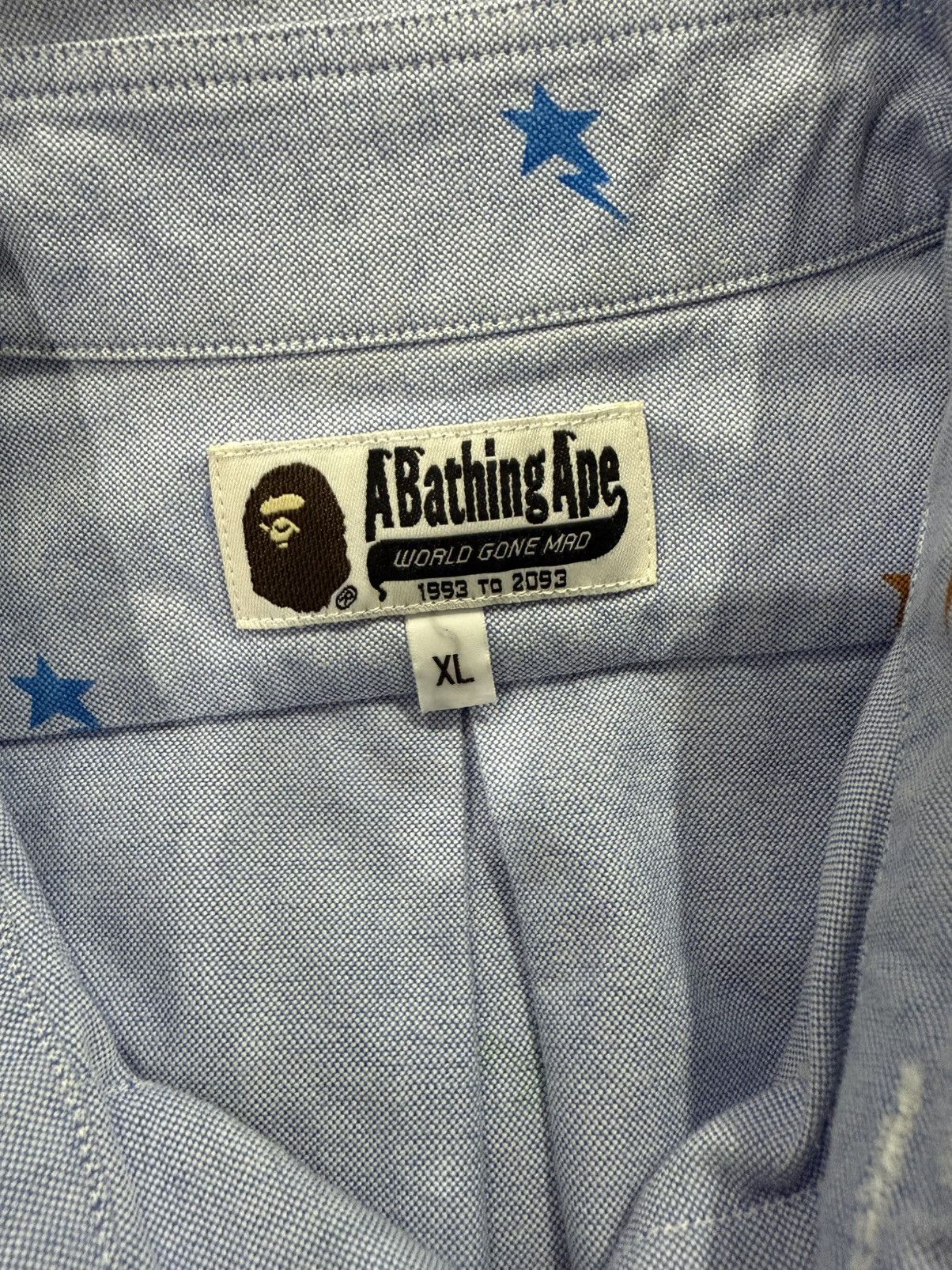 Bape bapesta shortsleeve button ups shirts fullprint Size US XL / EU 56 / 4 - 6 Thumbnail