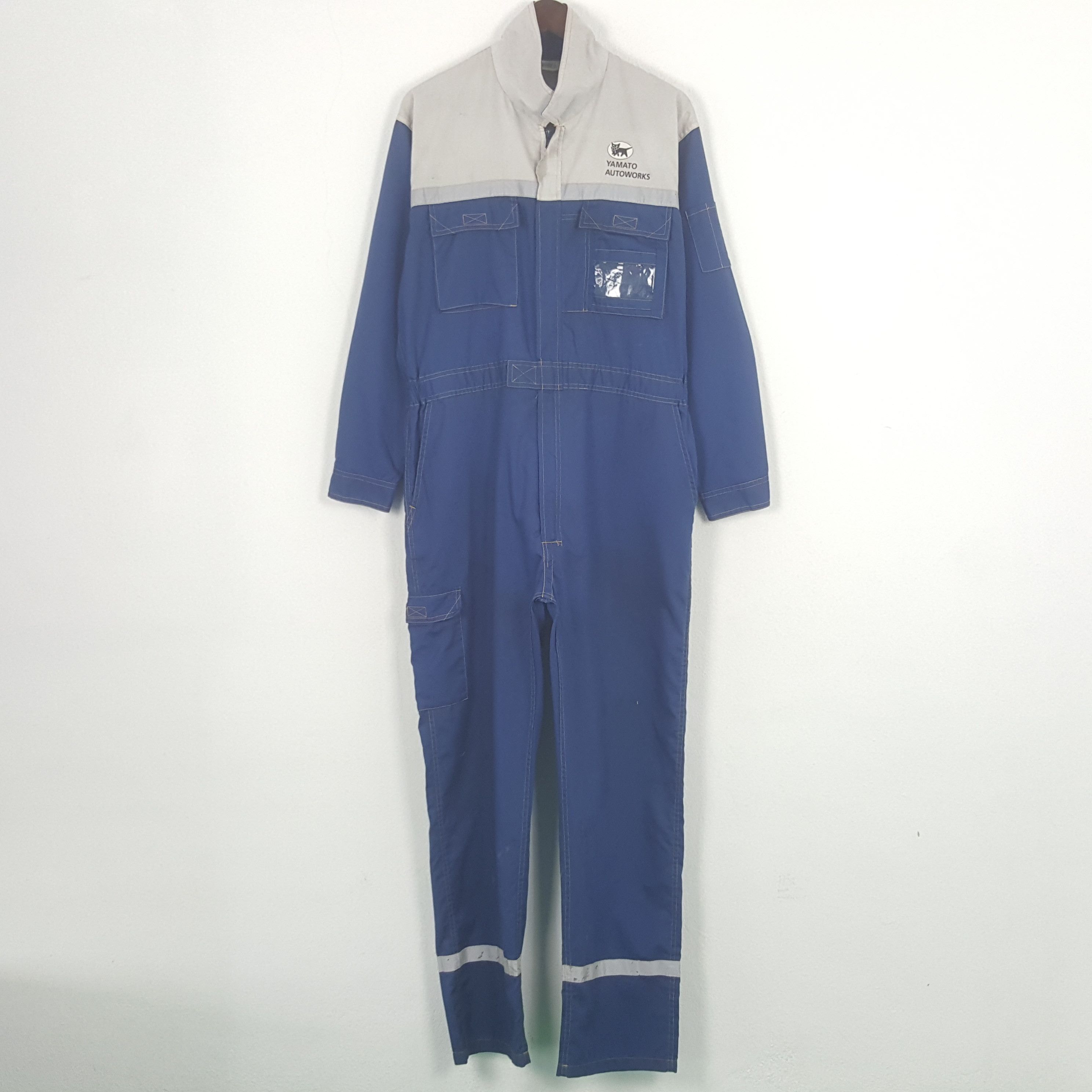 Japanese Brand Vintage Yamato Autoworks Worker Coverall Jumpsuit Jacket Size US M / EU 48-50 / 2 - 4 Thumbnail