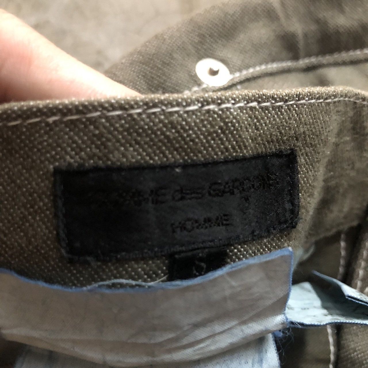Comme des Garcons Comme Des Garçons AD2000 Reconstructed Spilt Denim Size US 30 / EU 46 - 7 Thumbnail