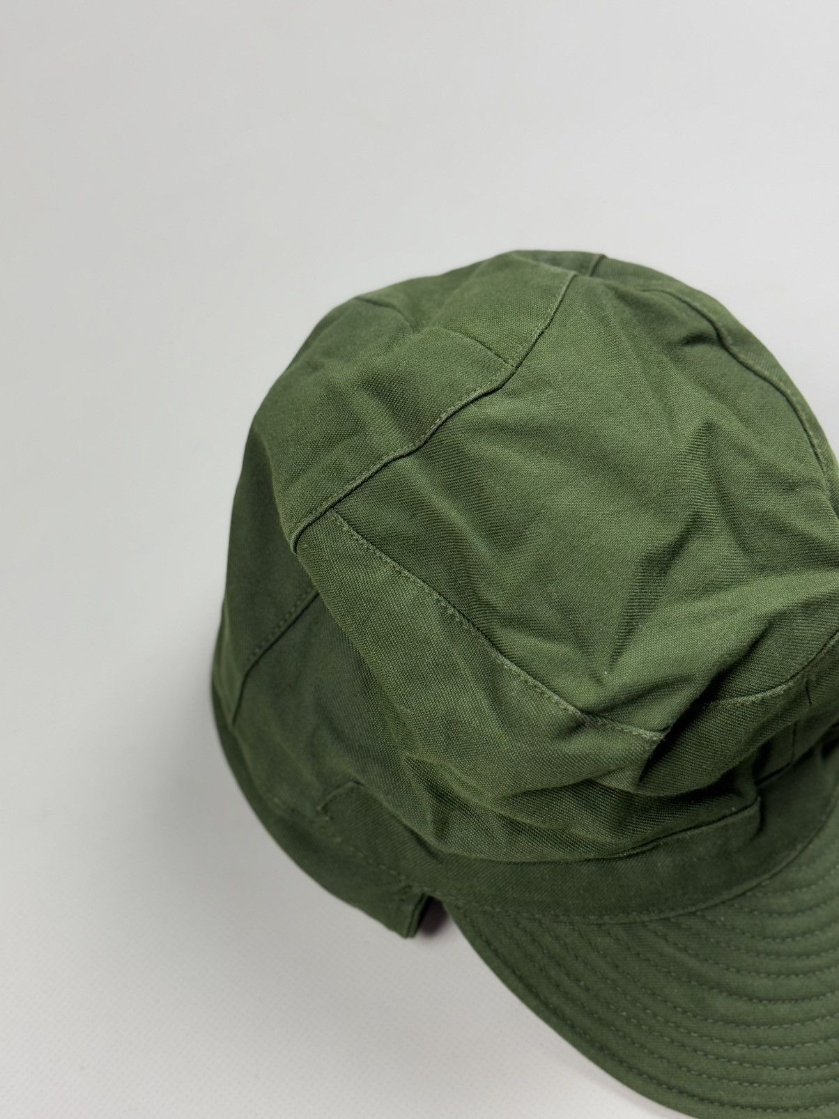 Other Swedish Army Vintage Fatigue Baseball Earwarmer Cap Hat 60s Size ONE SIZE - 2 Thumbnail