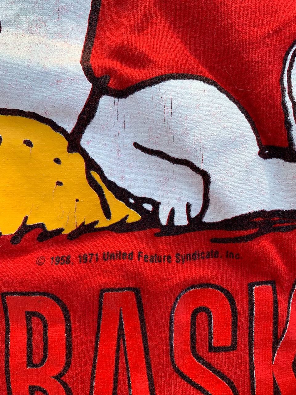Cartoon Network × Vintage Vintage 90s Snoopy Peanuts Artex Single Stitch T-shirt Y2K Size US L / EU 52-54 / 3 - 3 Thumbnail