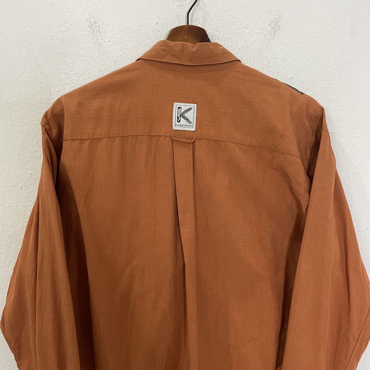 Kansai Yamamoto Vintage Kansai Yamamoto Sports Embroidery Big Logo Tee Size US L / EU 52-54 / 3 - 10 Thumbnail