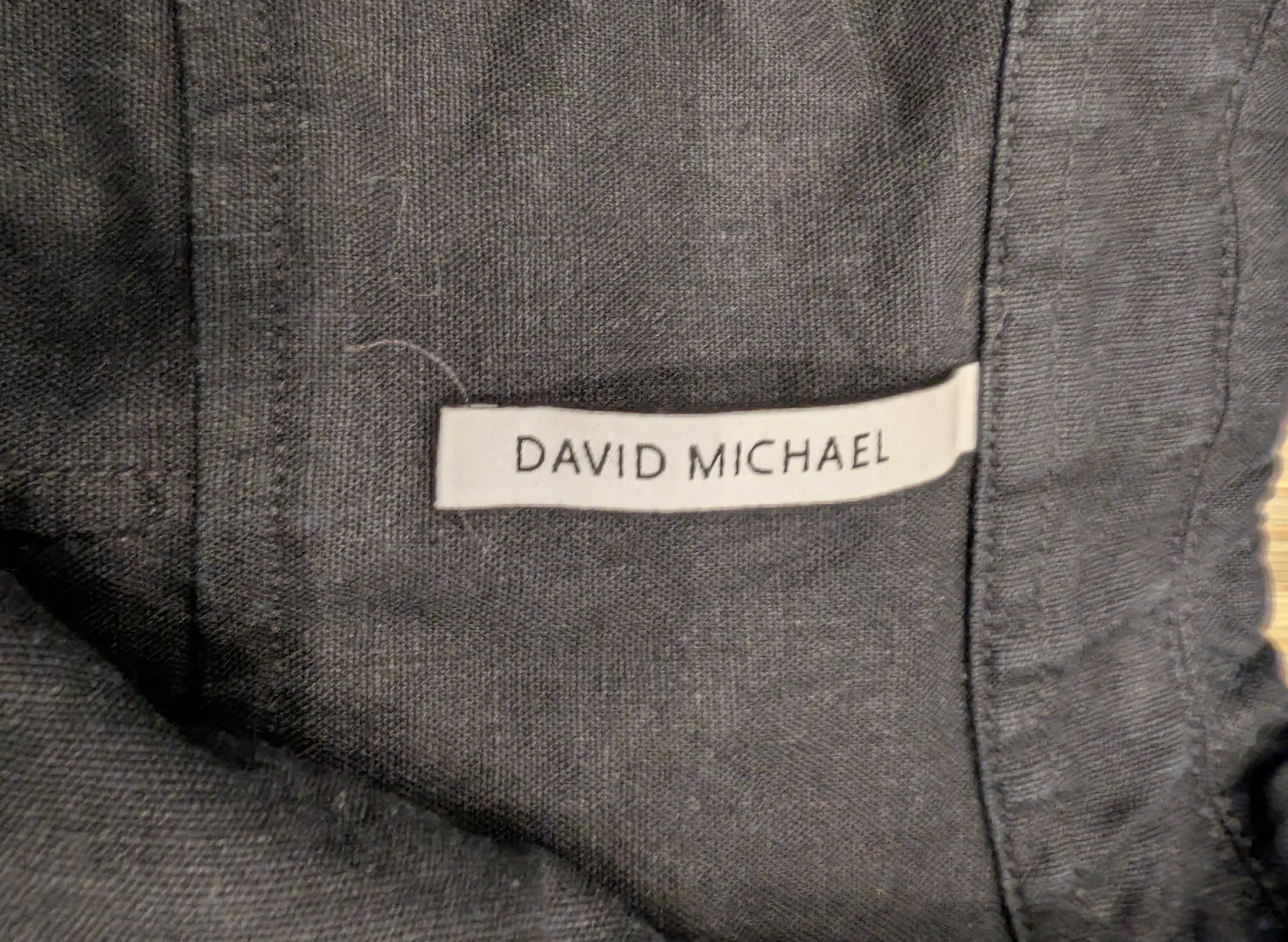 Other David Michael 100% Linen Chore Coat Made in USA Size US XL / EU 56 / 4 - 3 Thumbnail