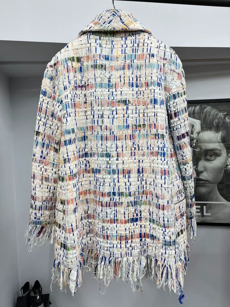 Chanel Chanel Waterfall series woven tassel coat Size XS / US 0-2 / IT 36-38 - 3 Thumbnail
