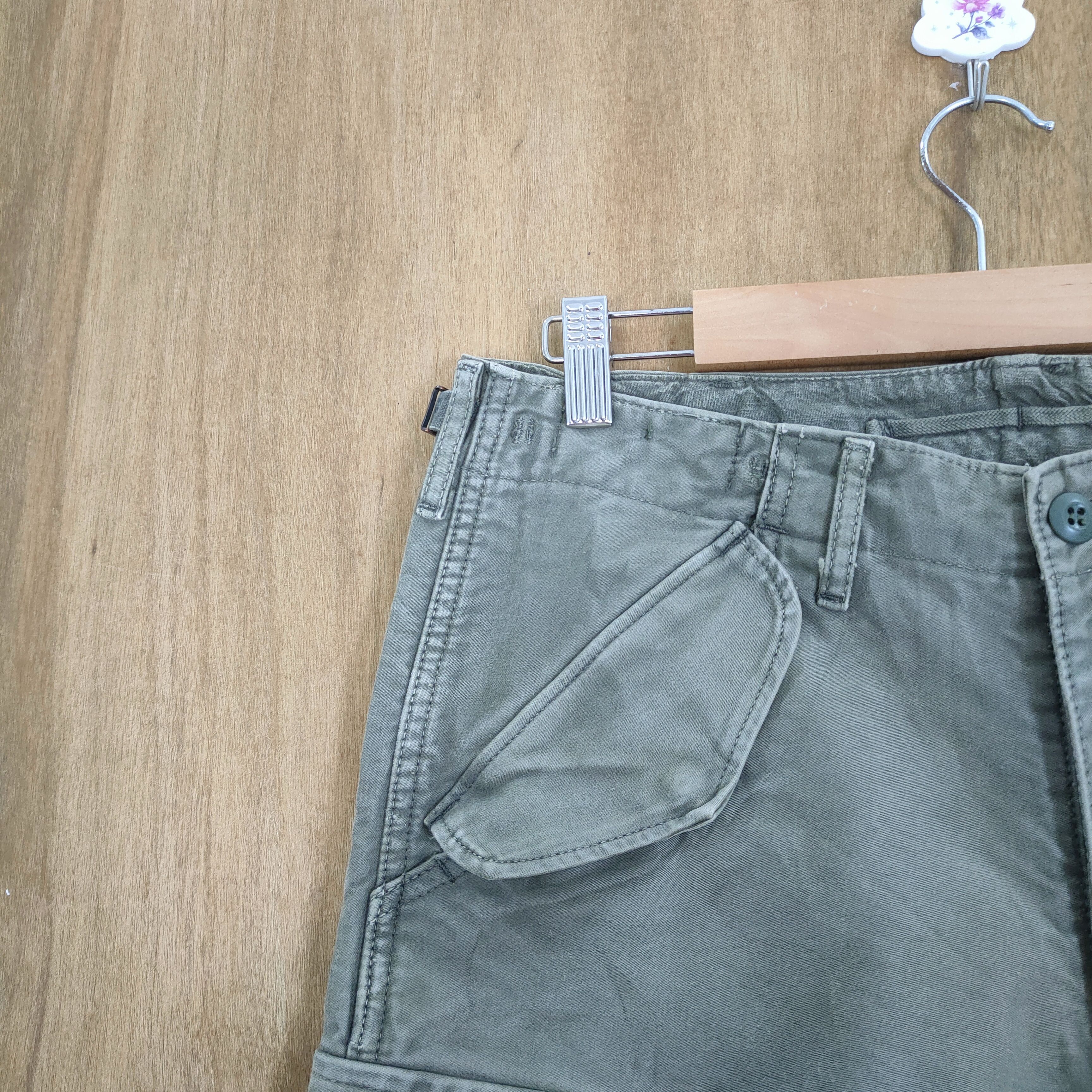 Japanese Brand × Vintage W32×32 VINTAGE AKM FADED BONDAGE CARGO PANTS Size US 32 / EU 48 - 4 Thumbnail