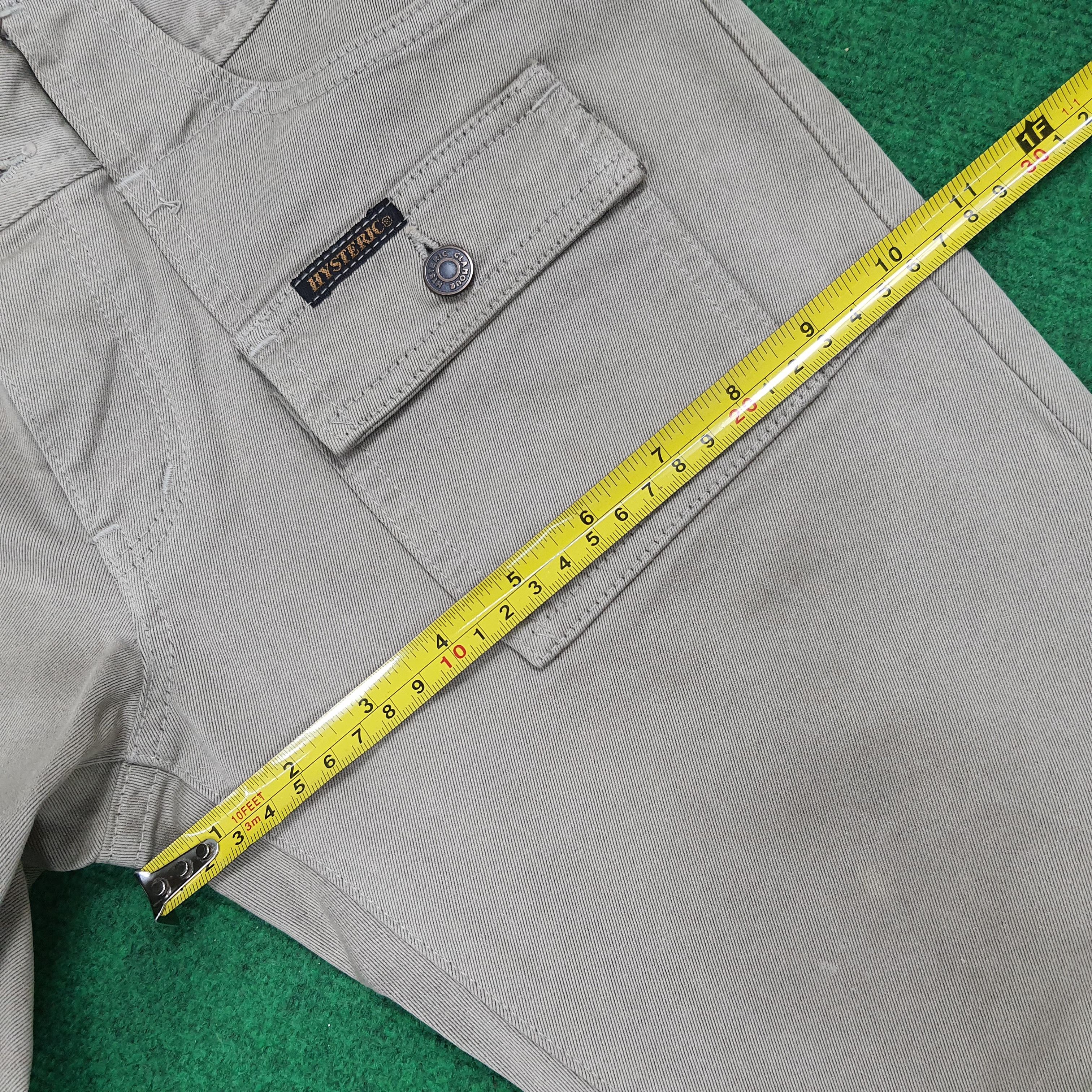 Hysteric Glamour Vintage Hysteric Glamour Boot Cut Custom Logo Pants C193N18 Size 27" / US 4 / IT 40 - 14 Thumbnail
