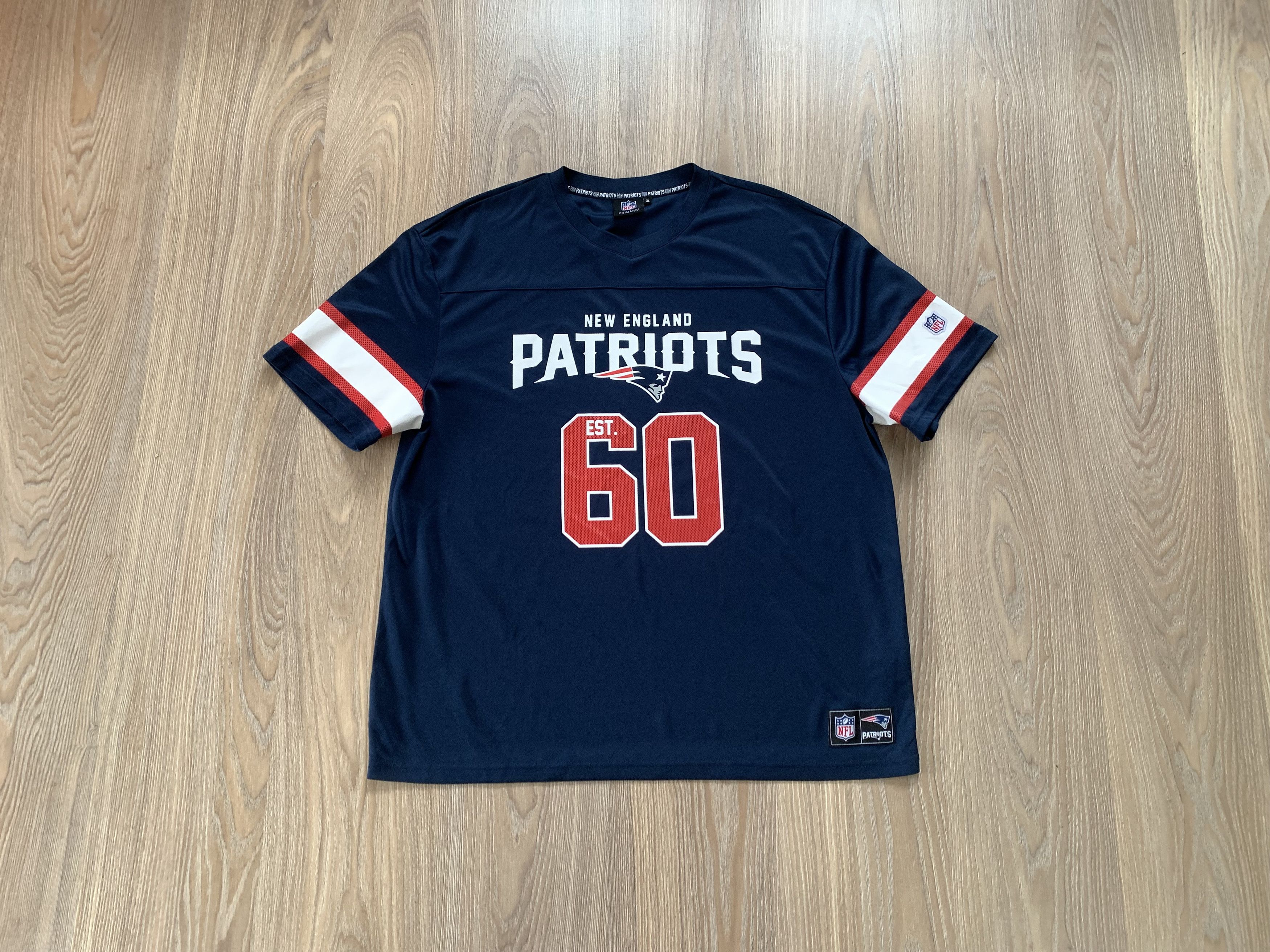 NFL NFL New England Patriots Training T Shirt Size US XL / EU 56 / 4 - 1 Thumbnail