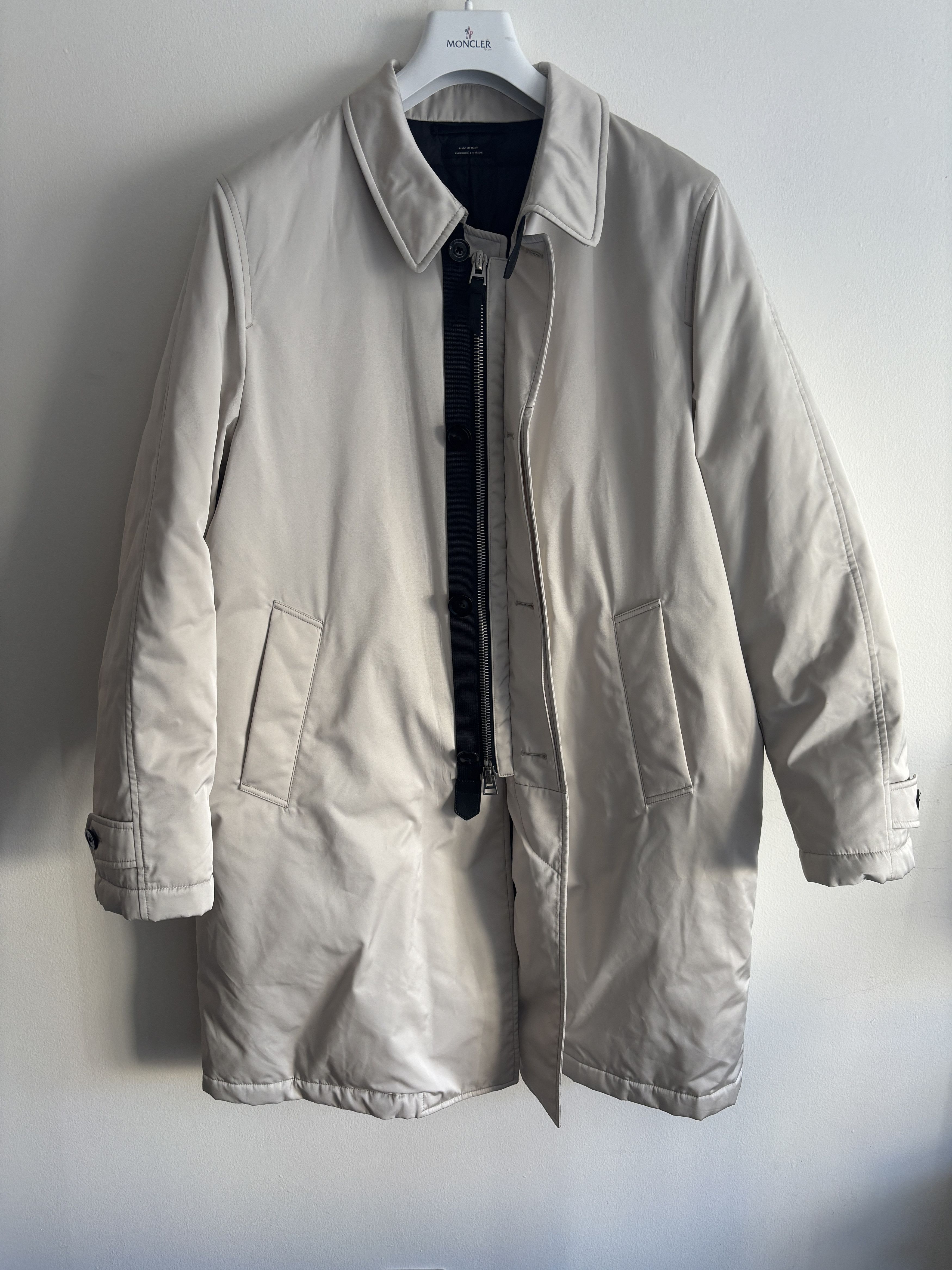 Tom Ford $5000 Faille Down Insulated Raincoat/ Parka Jacket - 40-42 Size US L / EU 52-54 / 3 - 4 Thumbnail