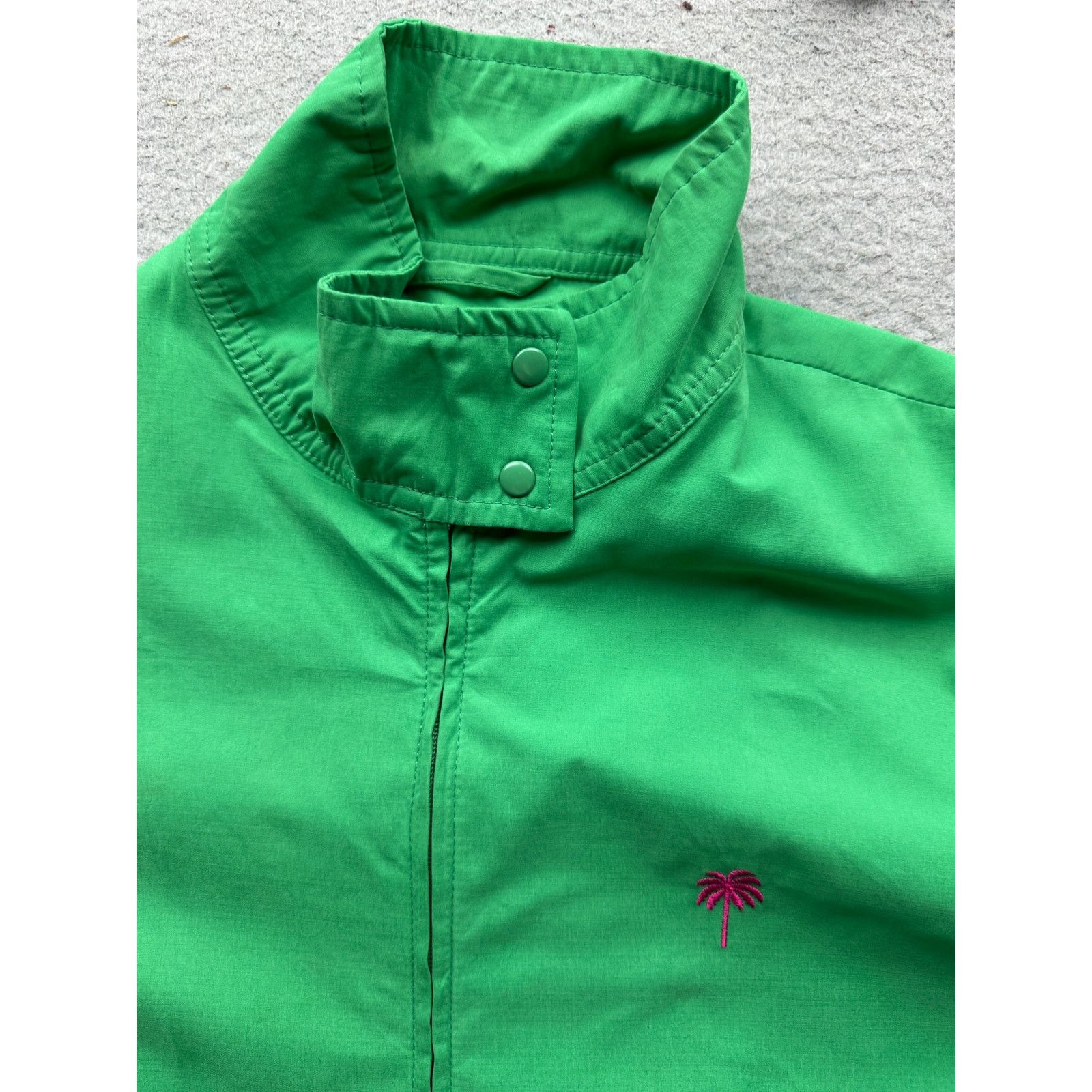 Lilly Pulitzer Lilly Pulitzer Windbreaker Mesh Lined Jacket Womens S Green Size S / US 4 / IT 40 - 9 Thumbnail