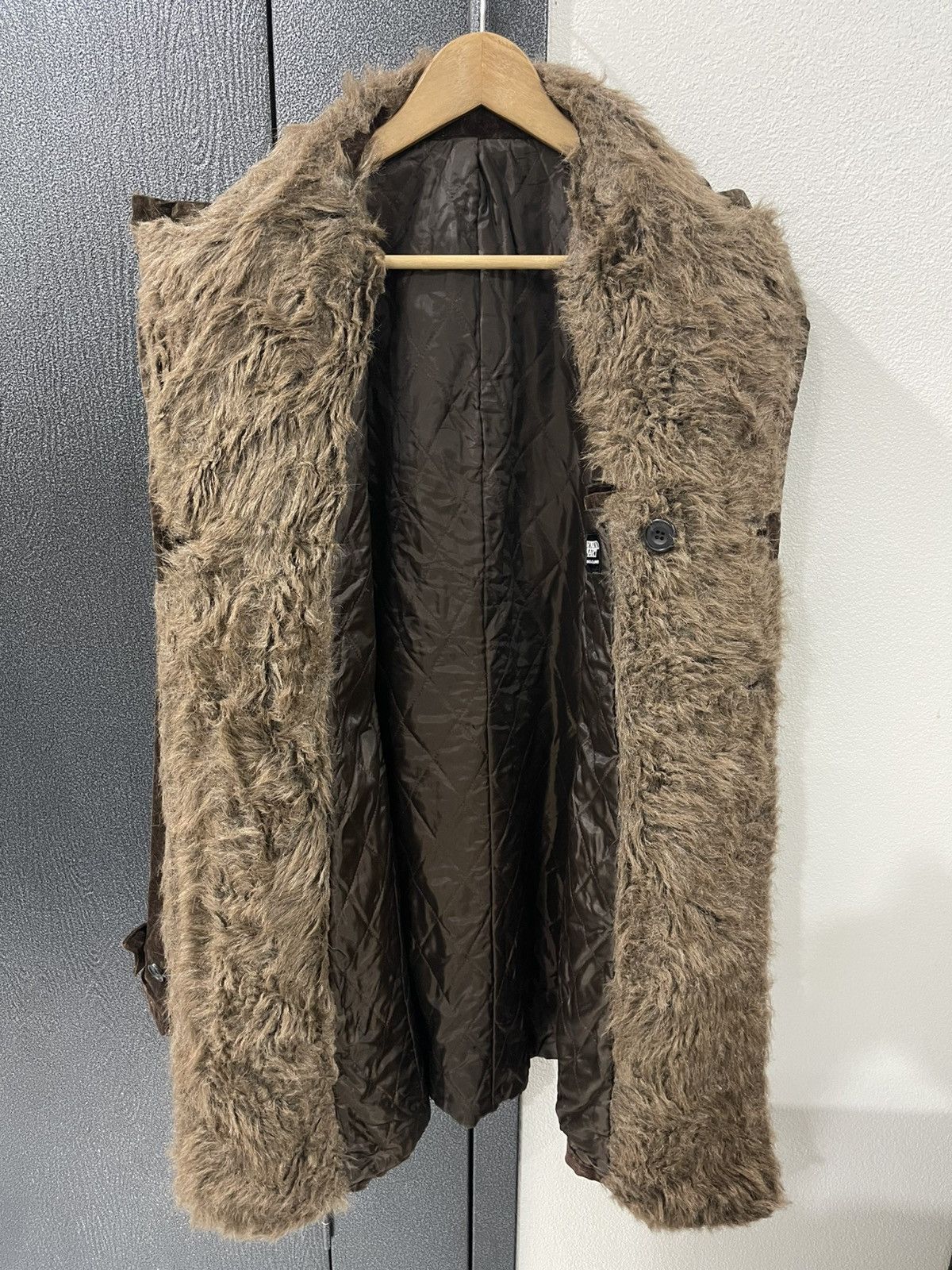 Tornado Mart Vintage Tornado Mart Japan Faux Fur Velvet Jacket Size US L / EU 52-54 / 3 - 8 Thumbnail