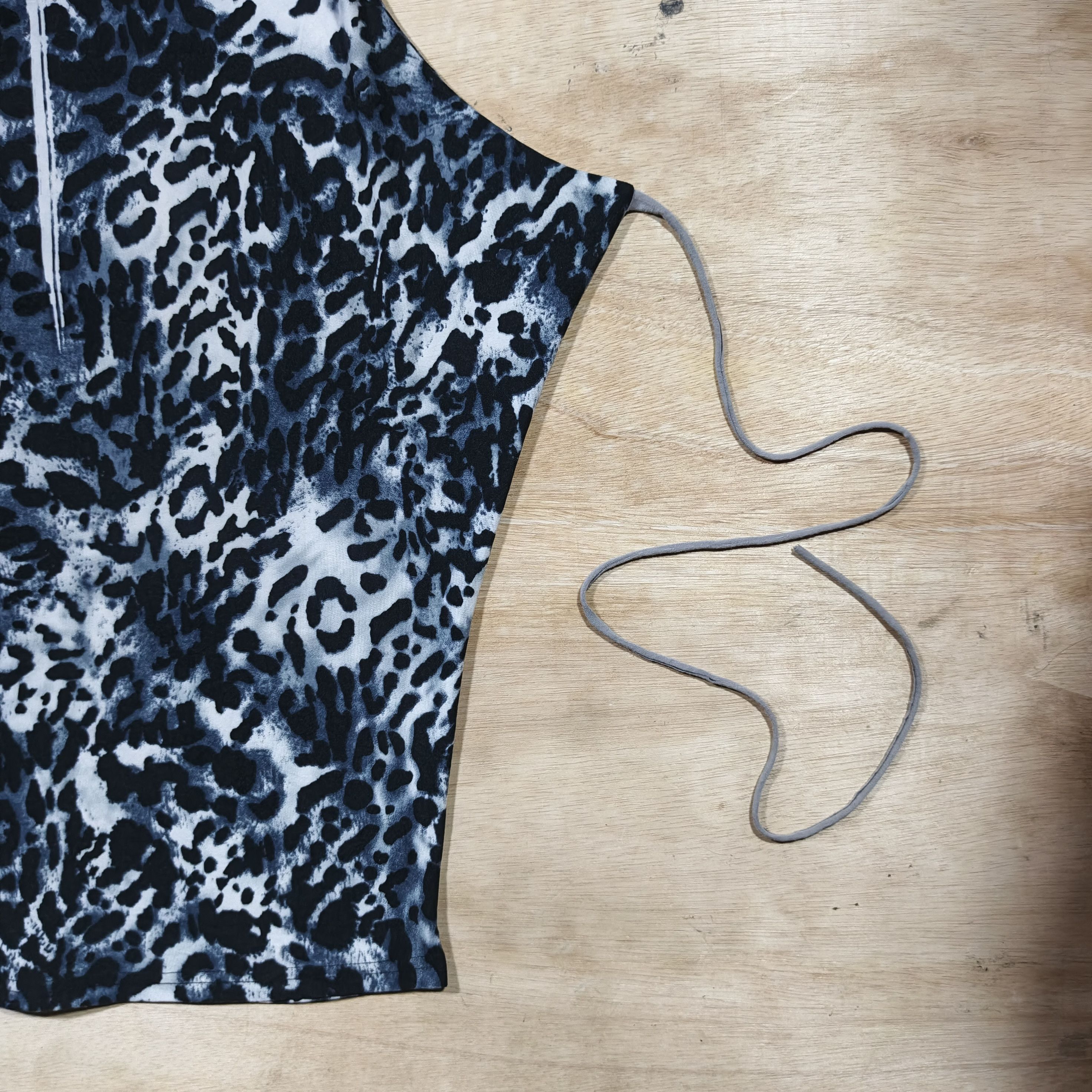 Other Cherie 00's Leopard Print Fringe Tank Top Size L / US 10 / IT 46 - 8 Thumbnail