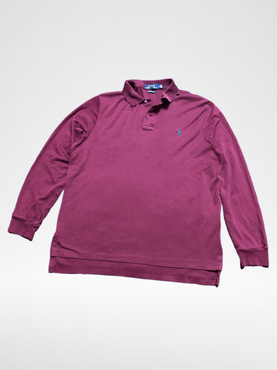 Polo Ralph Lauren Logo Long Sleeve Polo Ralph Lauren Y2K Streetwear Size US L / EU 52-54 / 3 - 1 Thumbnail