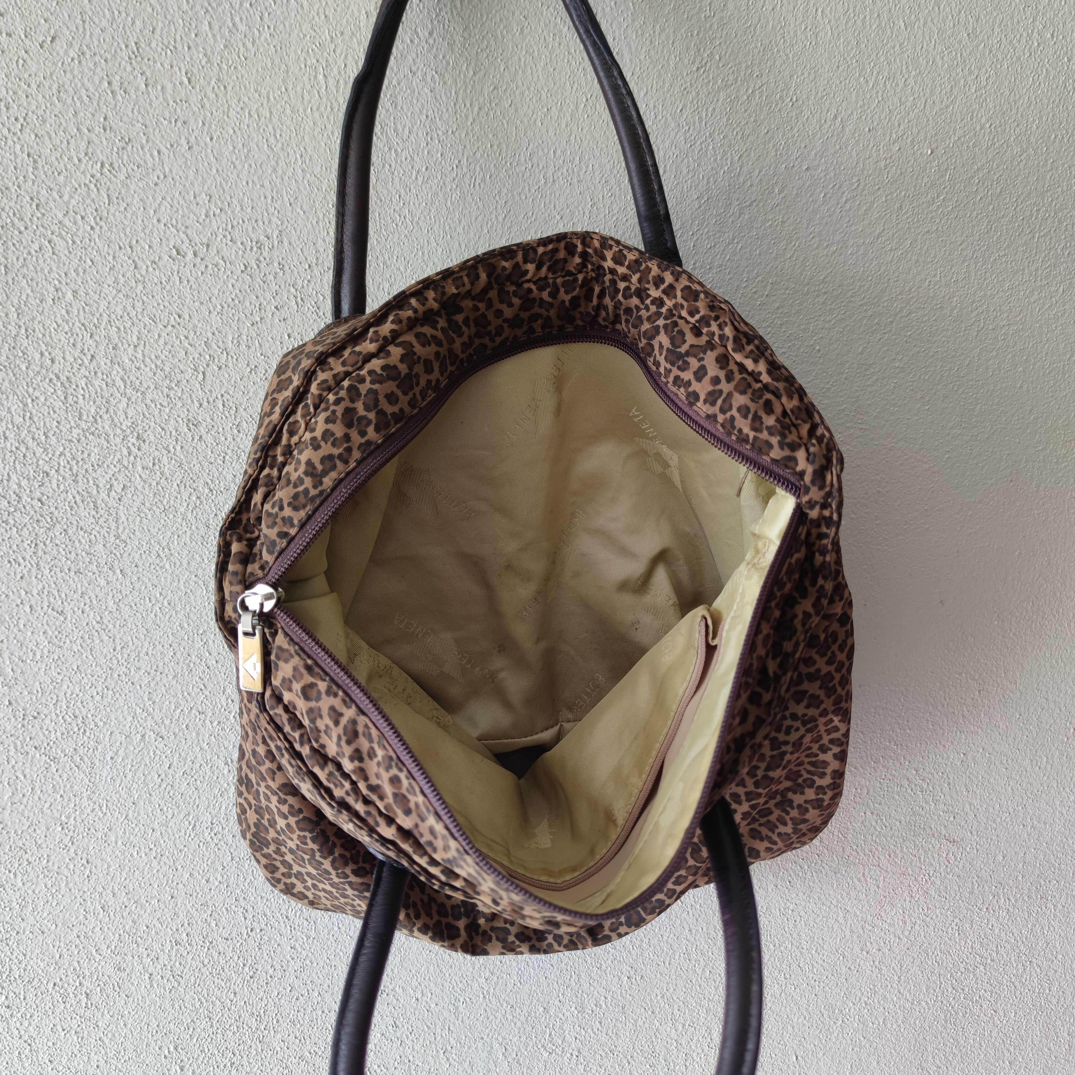 VINTAGE BOTTEGA VENETA LEOPARD BAG