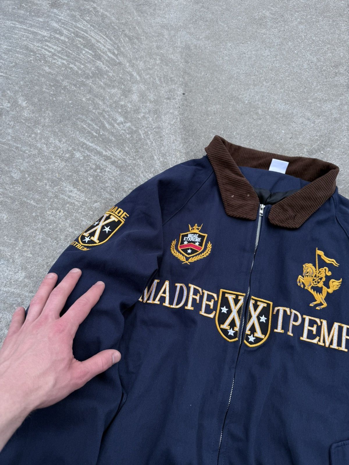 Other Vintage Y2K streetwear old money avantgarde track jacket Size US L / EU 52-54 / 3 - 5 Thumbnail