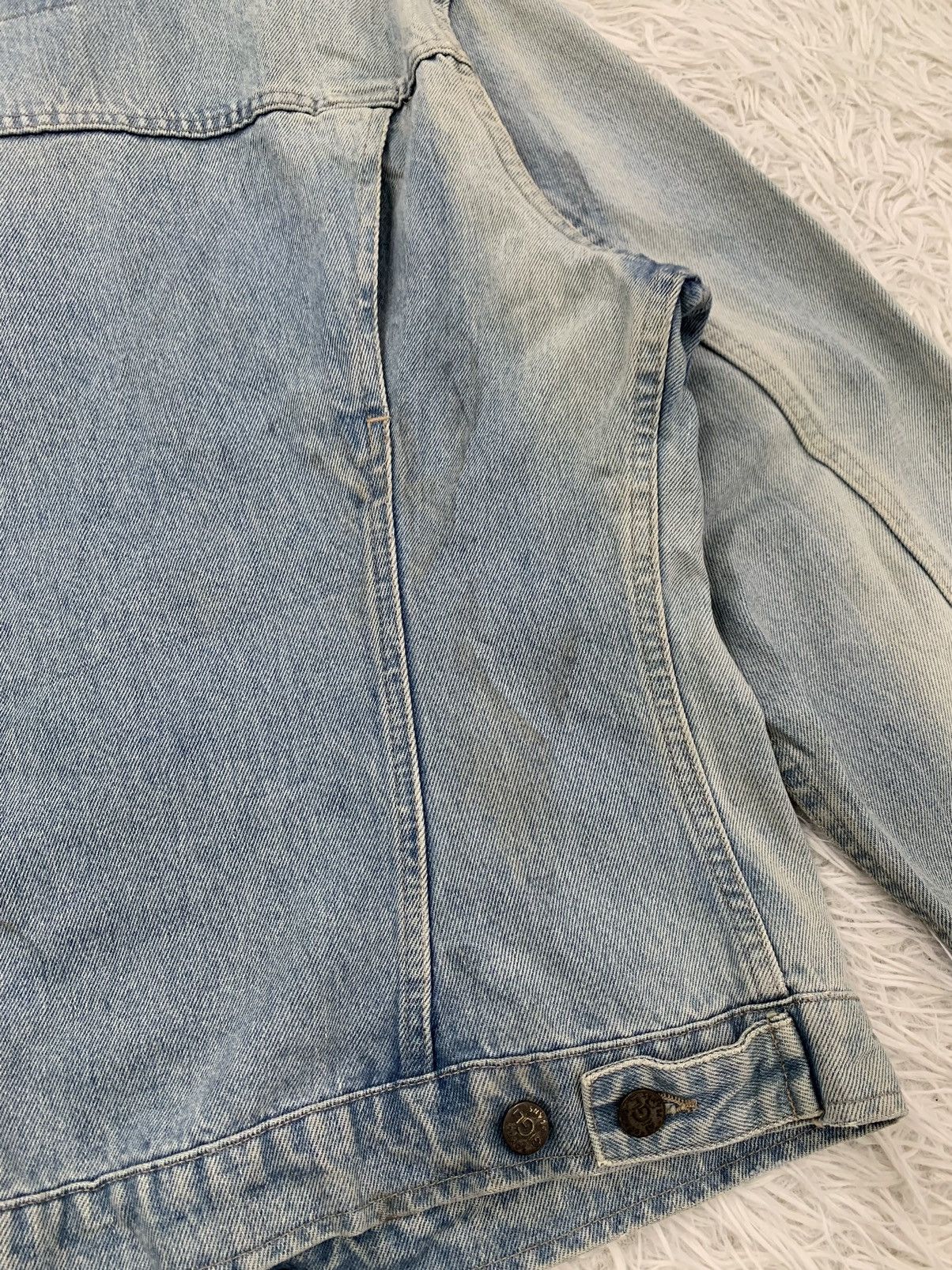 Romeo Gigli × Vintage Vintage Romeo Gigli Denim Jacket Made in Italy Size US S / EU 44-46 / 1 - 12 Thumbnail