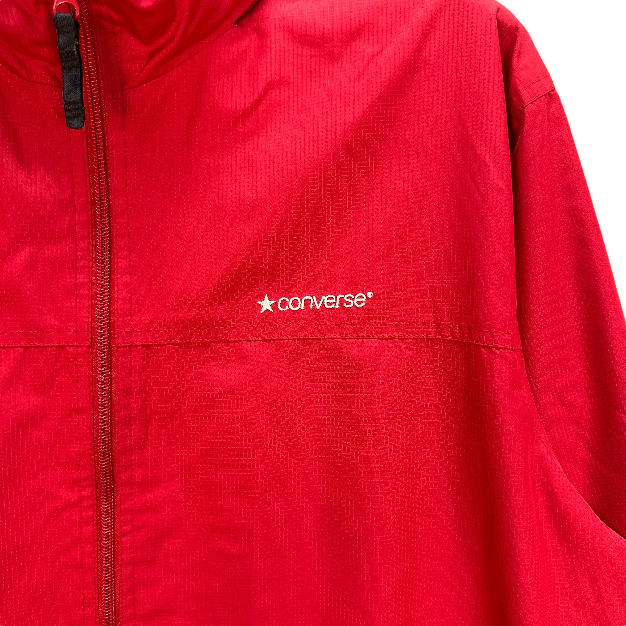 Converse COVERSE RED WINDBREAKER JACKET #7990-195 Size US L / EU 52-54 / 3 - 3 Thumbnail