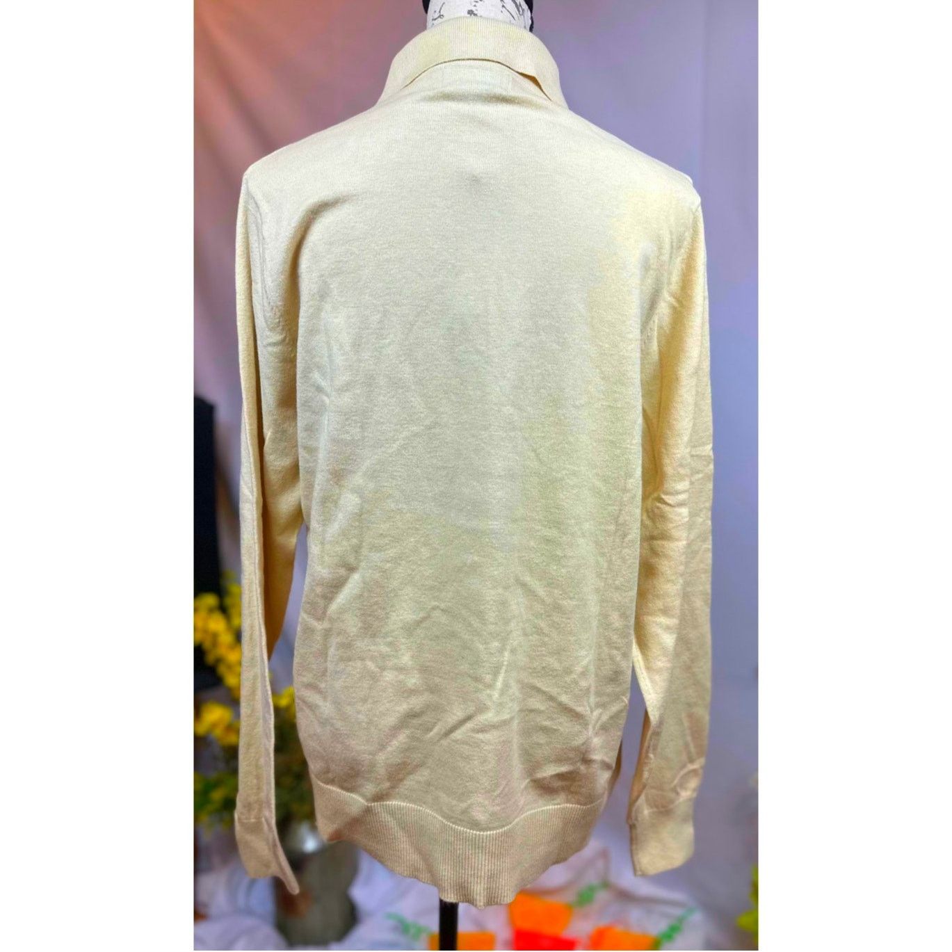 Other Men's Polo Collared Pullover Sweater Goodfellow & Co Cream M Size US M / EU 48-50 / 2 - 6 Thumbnail