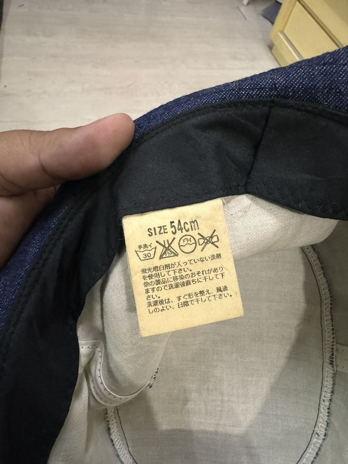Levi's Levis Bucket Hat Cowboy Size 54cm Size ONE SIZE - 5 Thumbnail