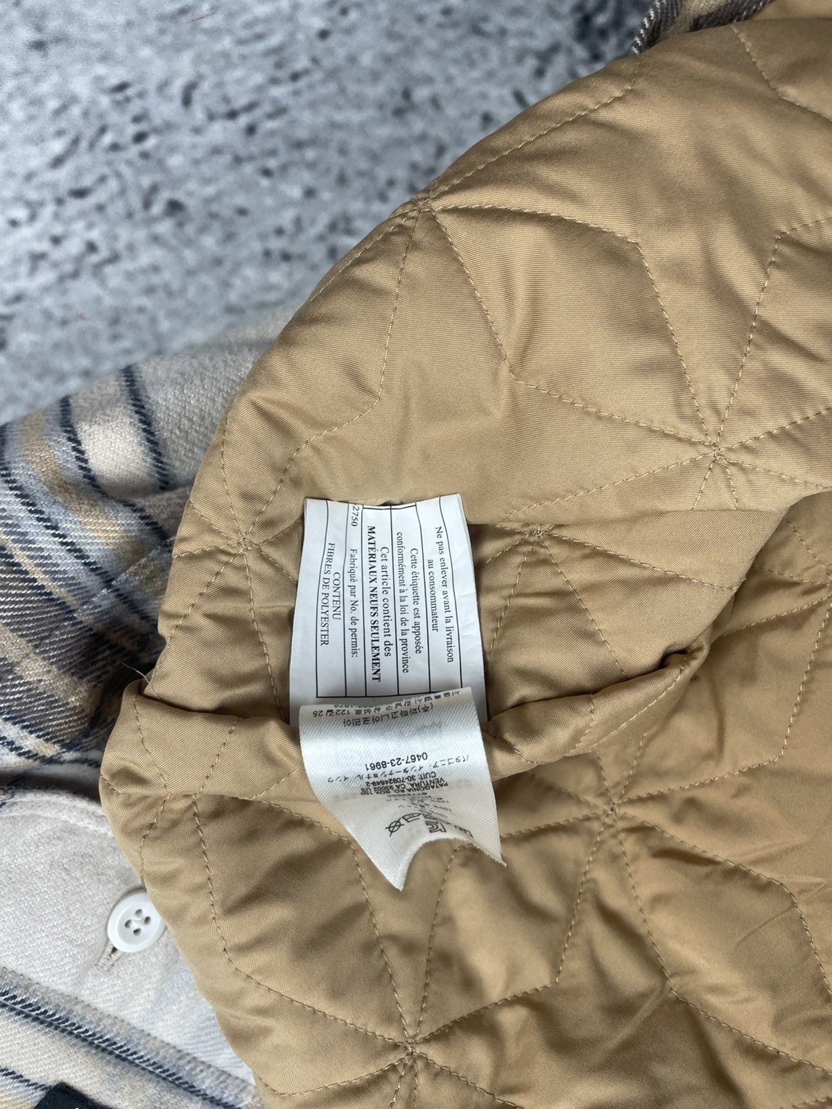 Patagonia Patagonia M (Men’s) Quilted Shirt Jacket Beige Autumn Warm Size US M / EU 48-50 / 2 - 5 Thumbnail