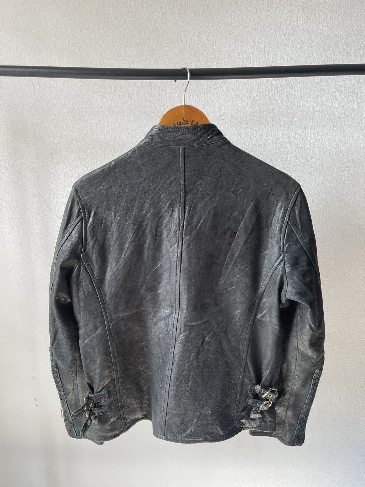 If Six Was Nine 90s Abahouse Ifsixwasnine Leather Rider Jacket 97 Size US S / EU 44-46 / 1 - 7 Thumbnail