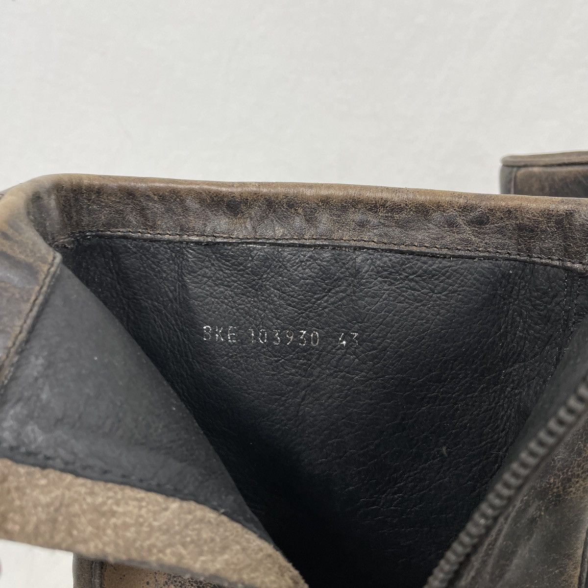 Dirk Bikkembergs 00S DIRK BIKKEMBERGS DISTRESSED ZIP BOOTS Size US 10 / EU 43 - 9 Thumbnail
