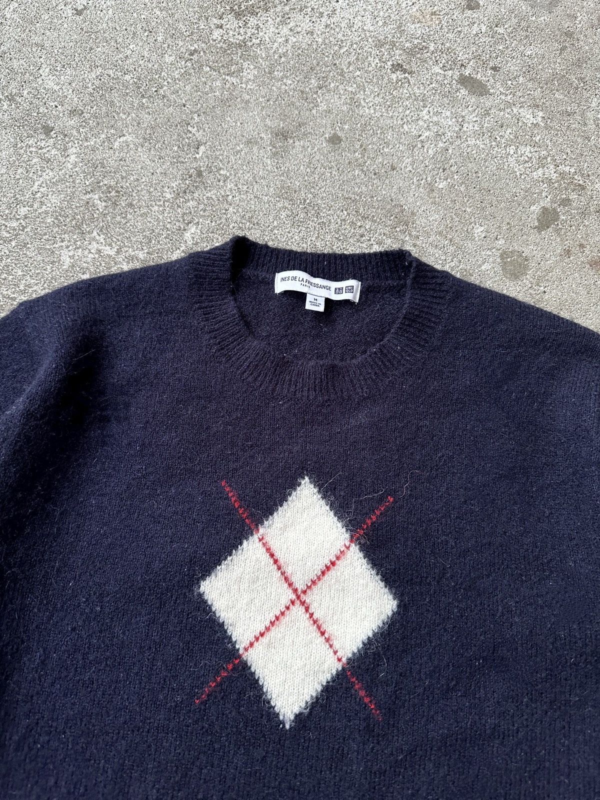 Designer × Japanese Brand Ines De La Fressange x Uniqlo Knit Sweater Size US M / EU 48-50 / 2 - 4 Thumbnail