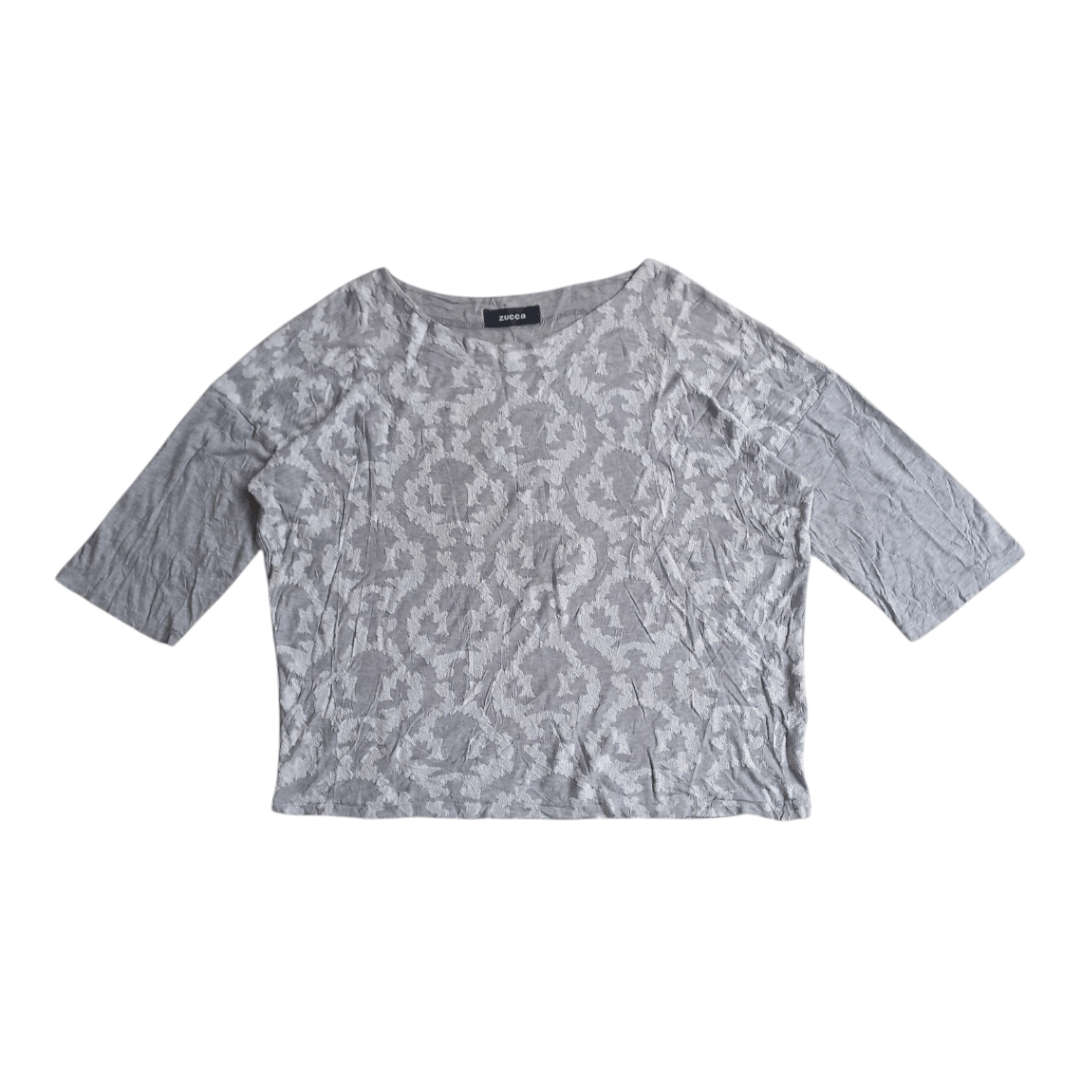 Zucca Zucca - Pattern Short Sleeve Tshirt Size M / US 6-8 / IT 42-44 - 1 Thumbnail