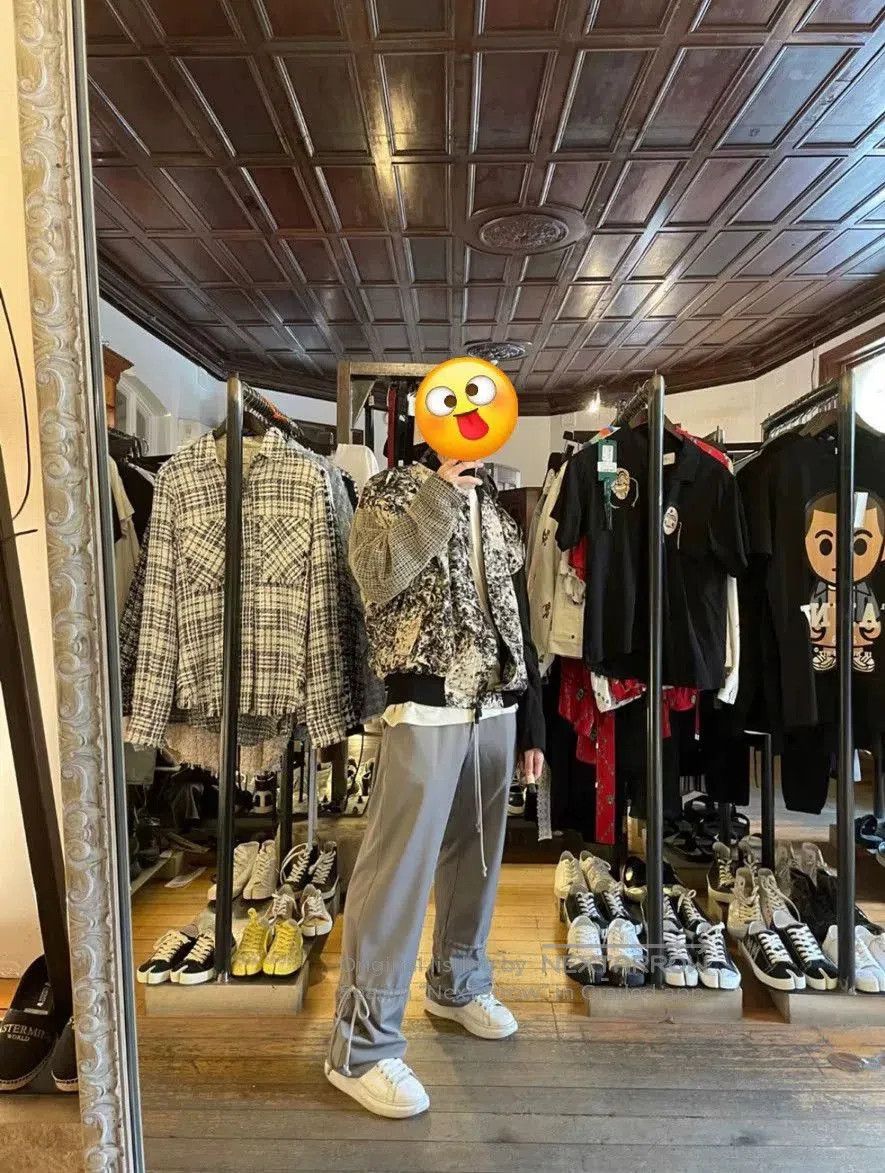 Song For The Mute SFTM 19.1 Marble Bomber Jacket. Size US M / EU 48-50 / 2 - 5 Thumbnail