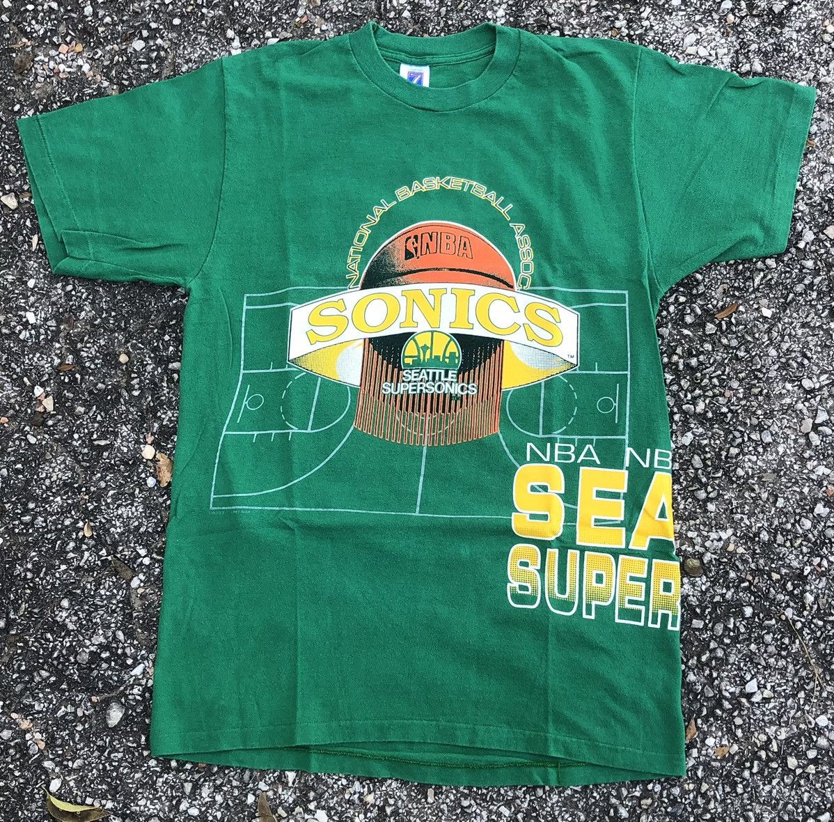 Other Vintage 90s Seattle Supersonics Wrap Around Size US M / EU 48-50 / 2 - 1 Thumbnail