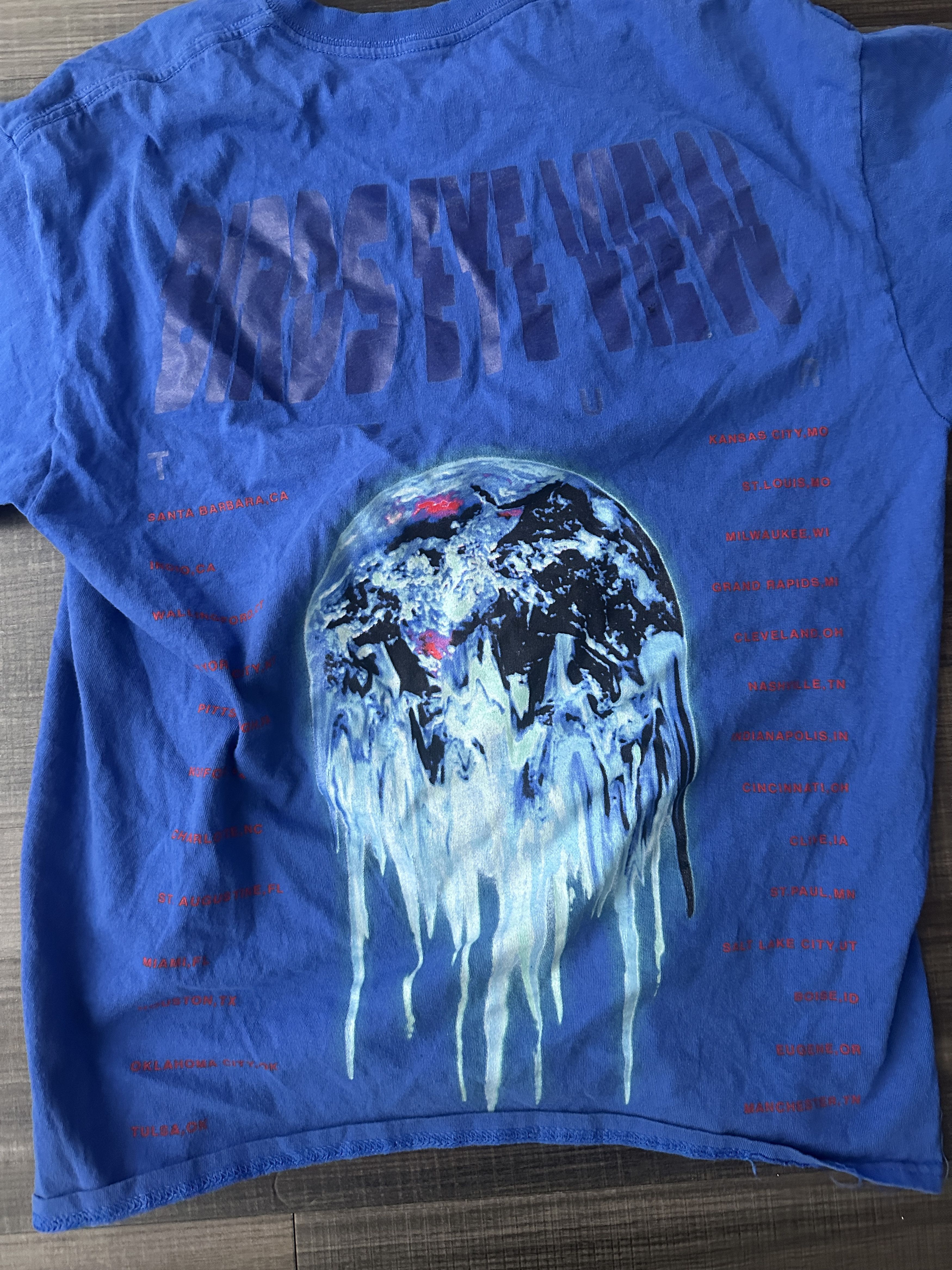 Travis Scott Travis Scott Birds Eye view tour Frozen world T-shirt Size US XL / EU 56 / 4 - 6 Thumbnail