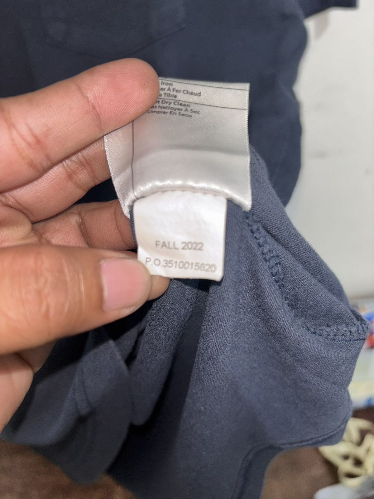 Carhartt Carhartt Workwear Pocket T-Shirt Navy – Loose Fit Size L Size US XXL / EU 58 / 5 - 7 Thumbnail