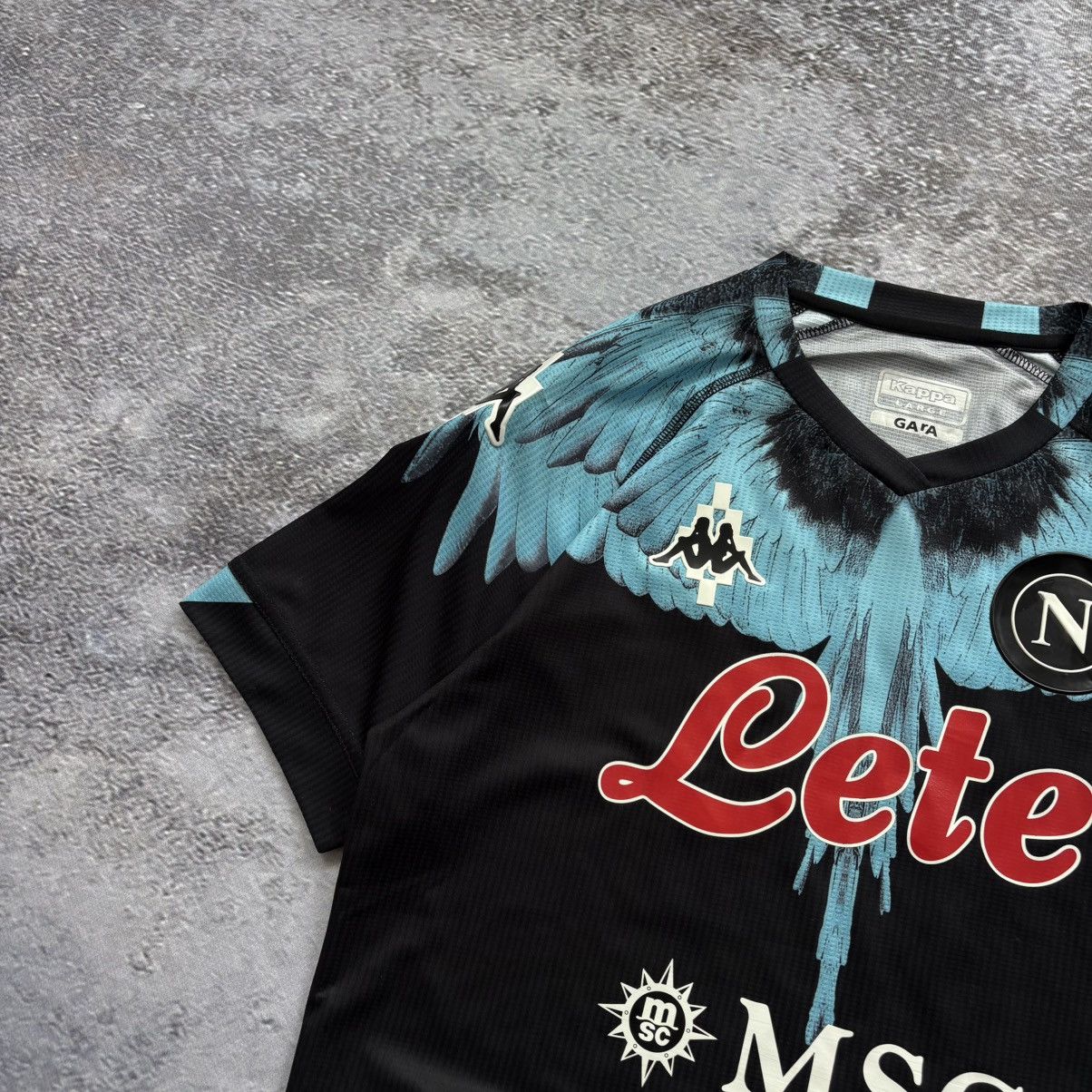 Kappa × Marcelo Burlon Vintage Kappa x Marcelo Burlon H. Lozano Jersey Size L Size US L / EU 52-54 / 3 - 3 Thumbnail