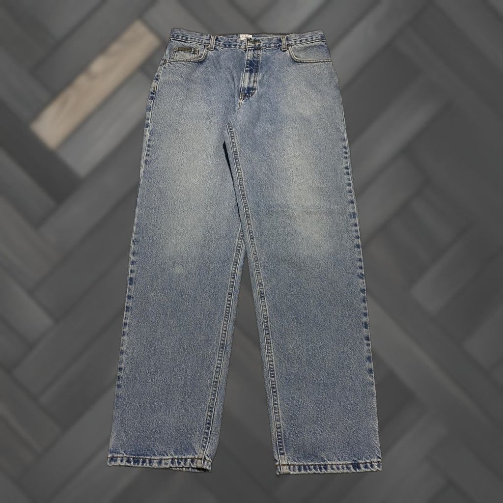 Calvin Klein VINTAGE Calvin Klein Jeans Mens 32x32 Easy Fit Stonewash Union Made USA BMPP171 Size US 32 / EU 48 - 1 Thumbnail