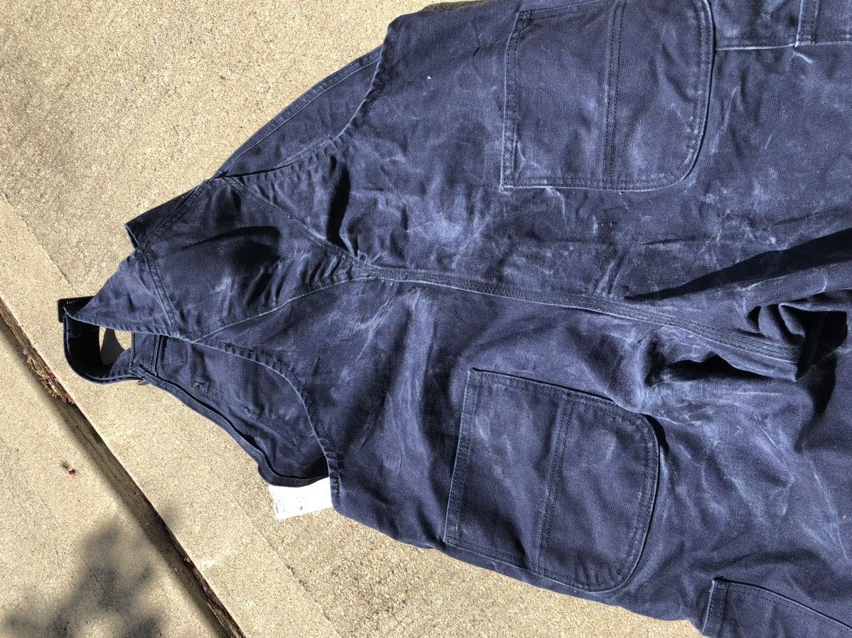 Carhartt × Vintage Carhartt Double Knee Bib Overalls fire fr - Size 36x30 Size US 36 / EU 52 - 7 Thumbnail