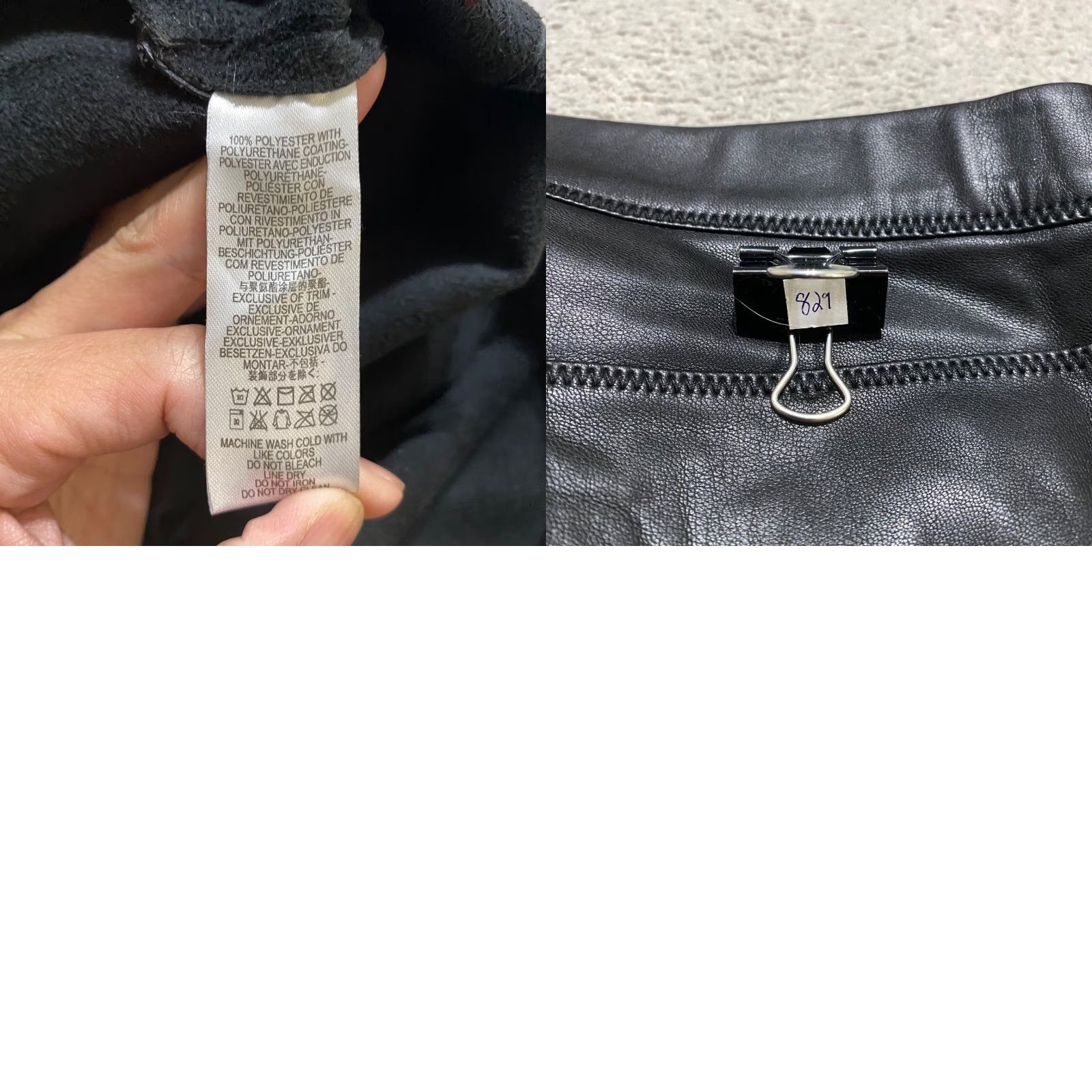 Free People Free People Pants Womens sz 29 Black Faux Leather Skinny Pull On Boho Ankle Size 29" - 8 Thumbnail