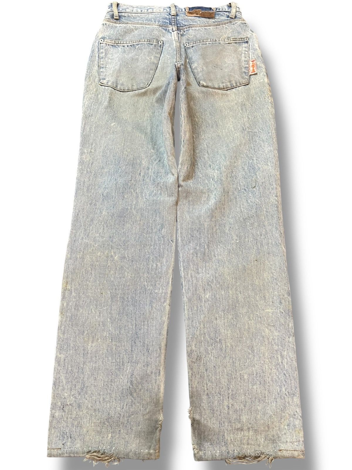 Edwin Vintage Edwin Ripped Distressed Denim Size US 27 - 6 Thumbnail