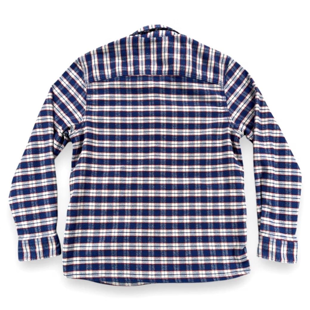 Lee Lee Shirt Plaid Flannel Shacket Workwear Pocket Button-Up Adult SMALL Blue White Red Size US S / EU 44-46 / 1 - 3 Thumbnail