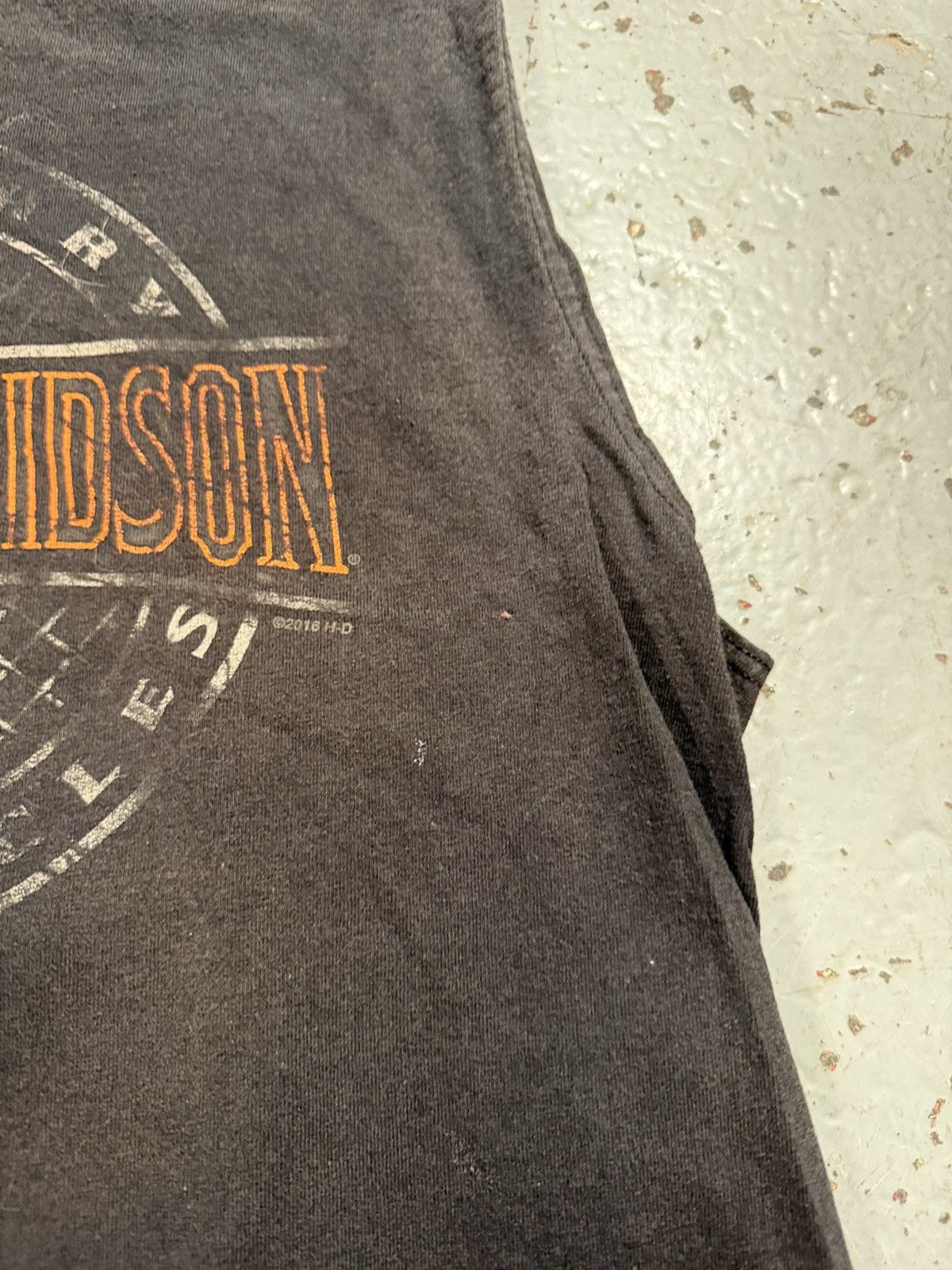 Vintage Vintage Harley Davidson Cutoff Tee Size US L / EU 52-54 / 3 - 3 Thumbnail