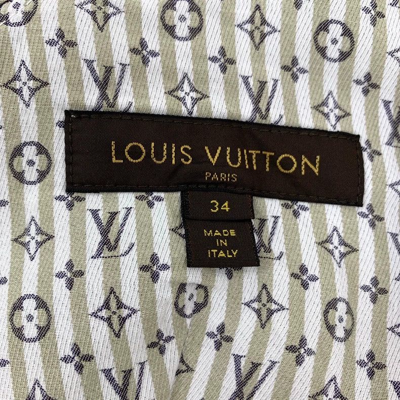 Louis Vuitton Louis Vuitton Cotton single breasted long sleeve jacket wi Size XXS / US 00 / IT 34 - 5 Thumbnail