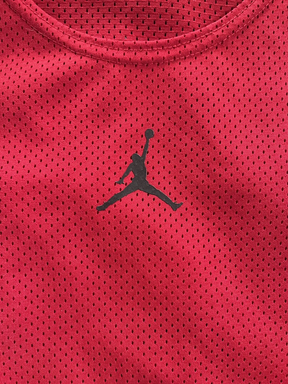 Jordan Brand × Vintage Vintage Jordan Jearsy/ Trikot Red XL Size US XL / EU 56 / 4 - 3 Thumbnail
