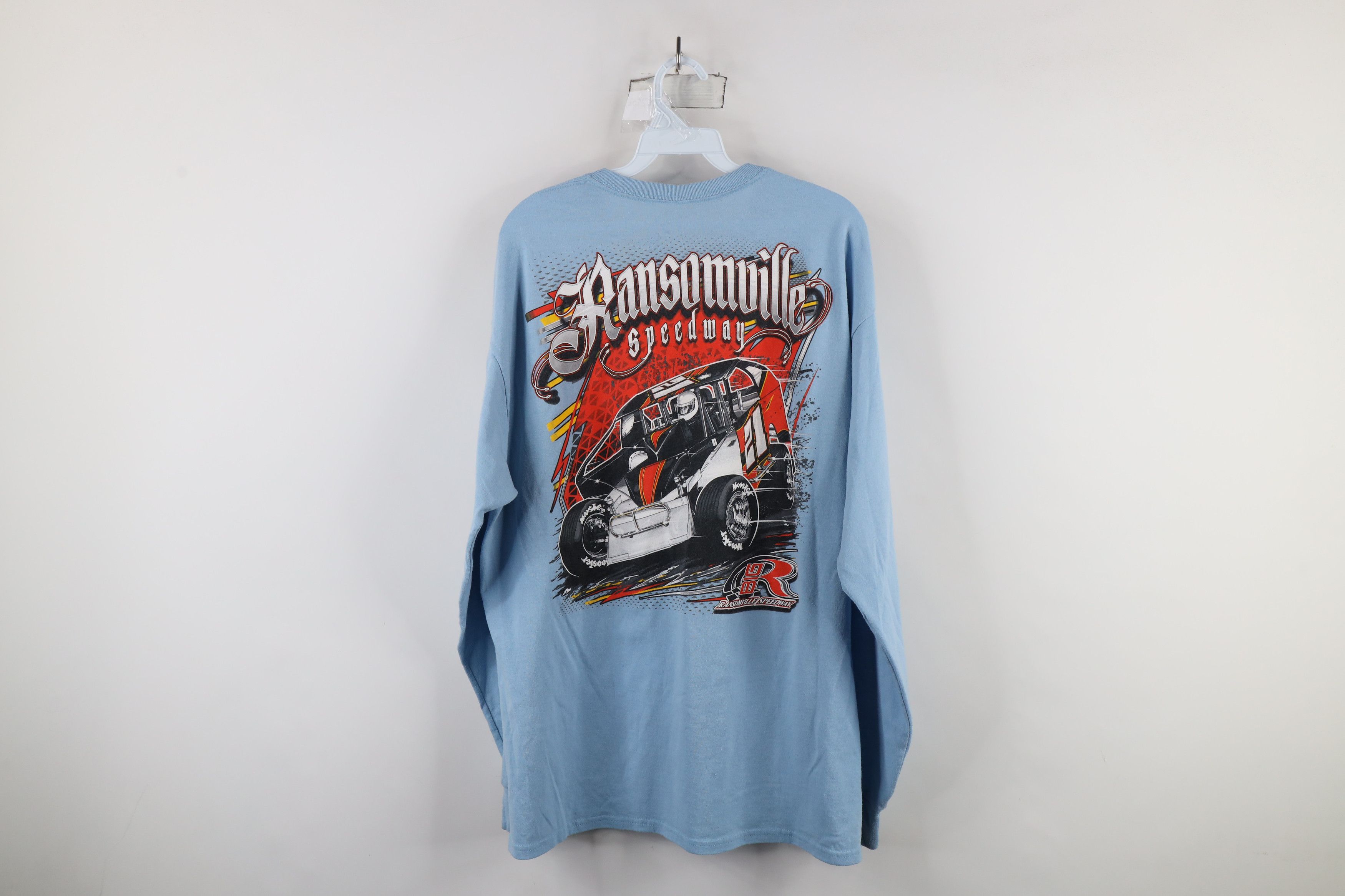 Vintage Vintage Y2K Ransomville Speedway Racing Long Sleeve T-Shirt Size US L / EU 52-54 / 3 - 10 Thumbnail