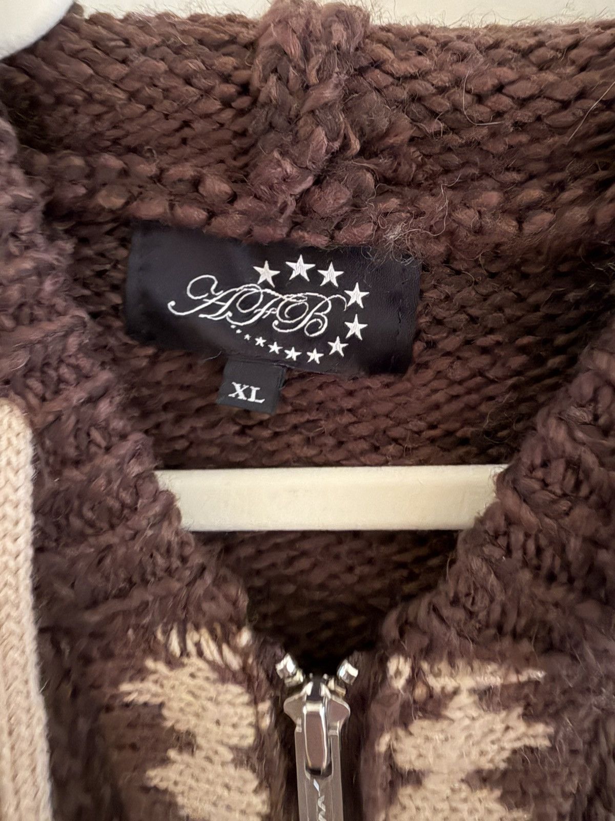 Other afb knit zip up sweater Size US XL / EU 56 / 4 - 3 Thumbnail