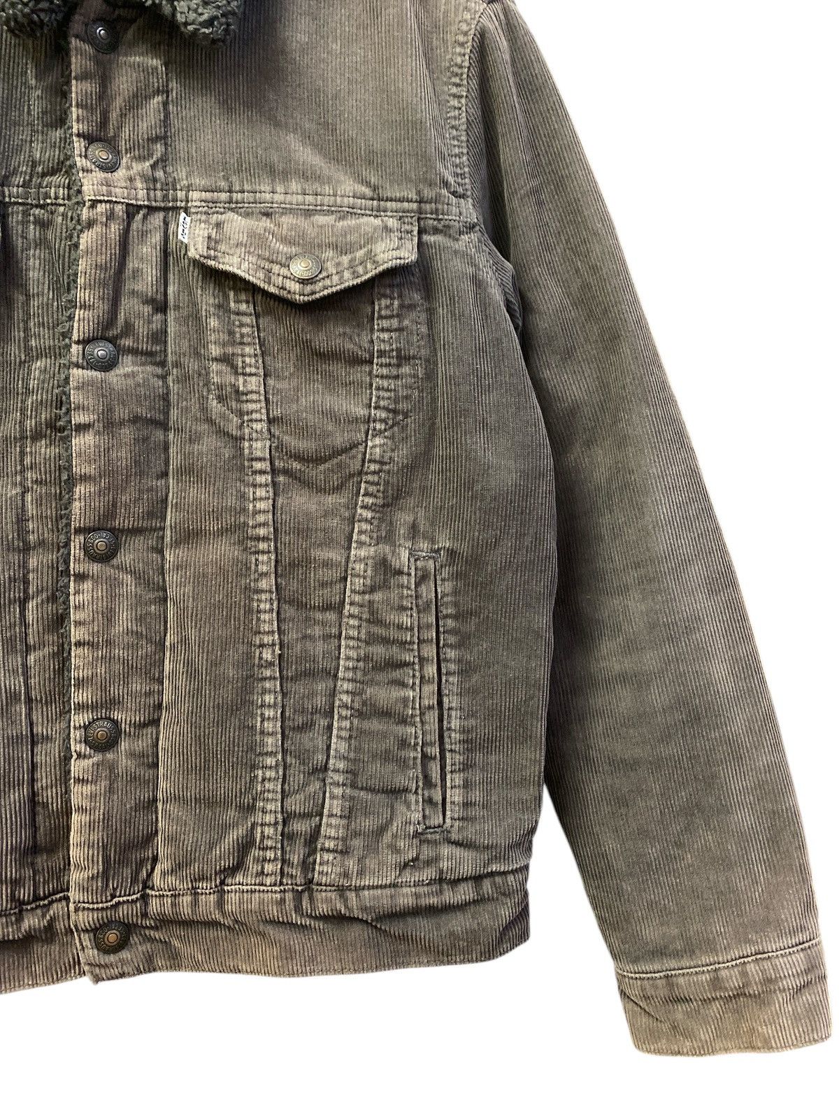 Levi's × Levi's Made & Crafted × Vintage Levi’s Sherpa Corduroy Trucker Jacket Size US S / EU 44-46 / 1 - 5 Thumbnail