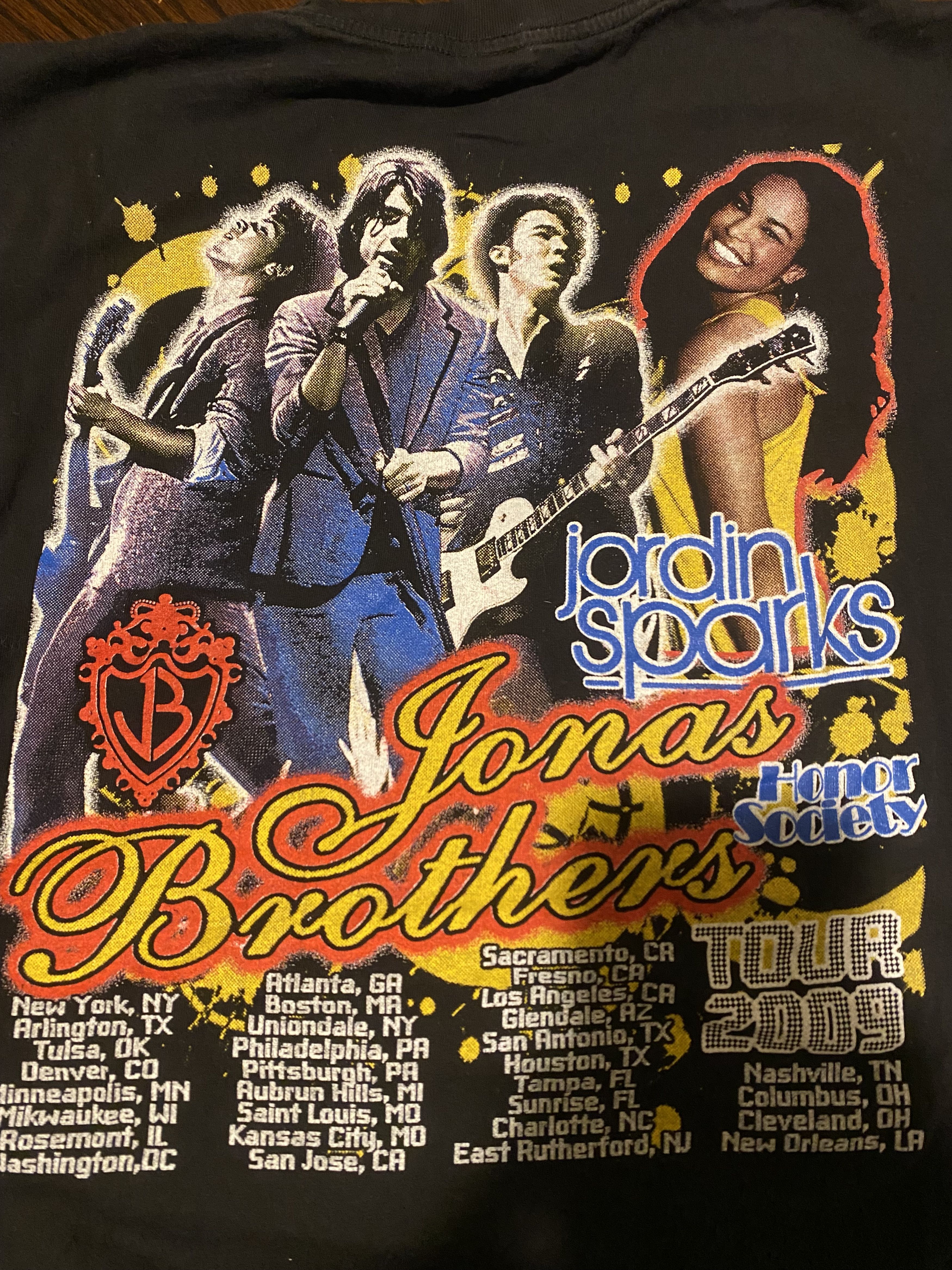 Other 2009 Jonas Brothers Tour Bootleg Size US L / EU 52-54 / 3 - 2 Thumbnail