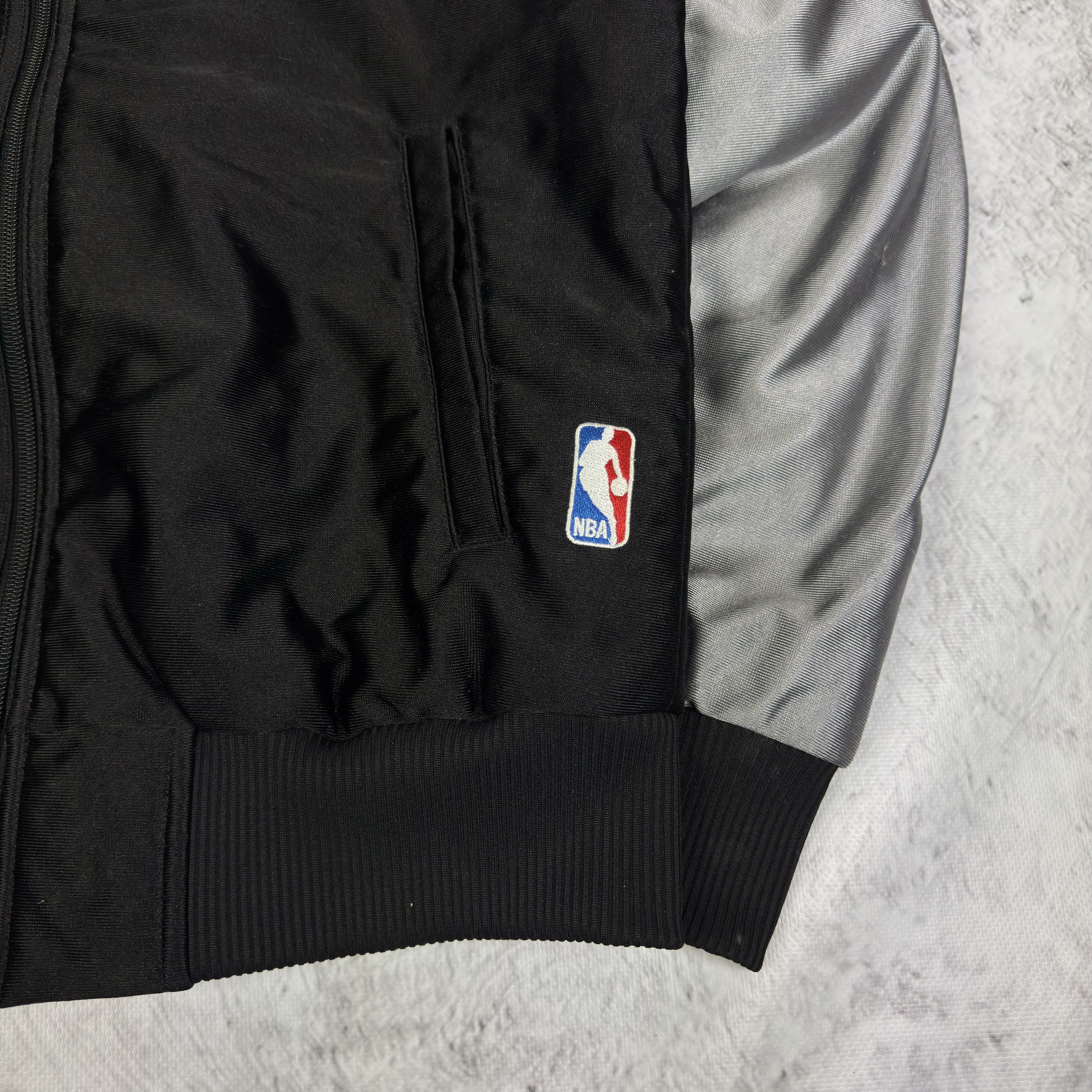 Adidas Adidas Brooklyn Nets Basketball Full Zip Bomber Jacket Size M / US 6-8 / IT 42-44 - 7 Thumbnail