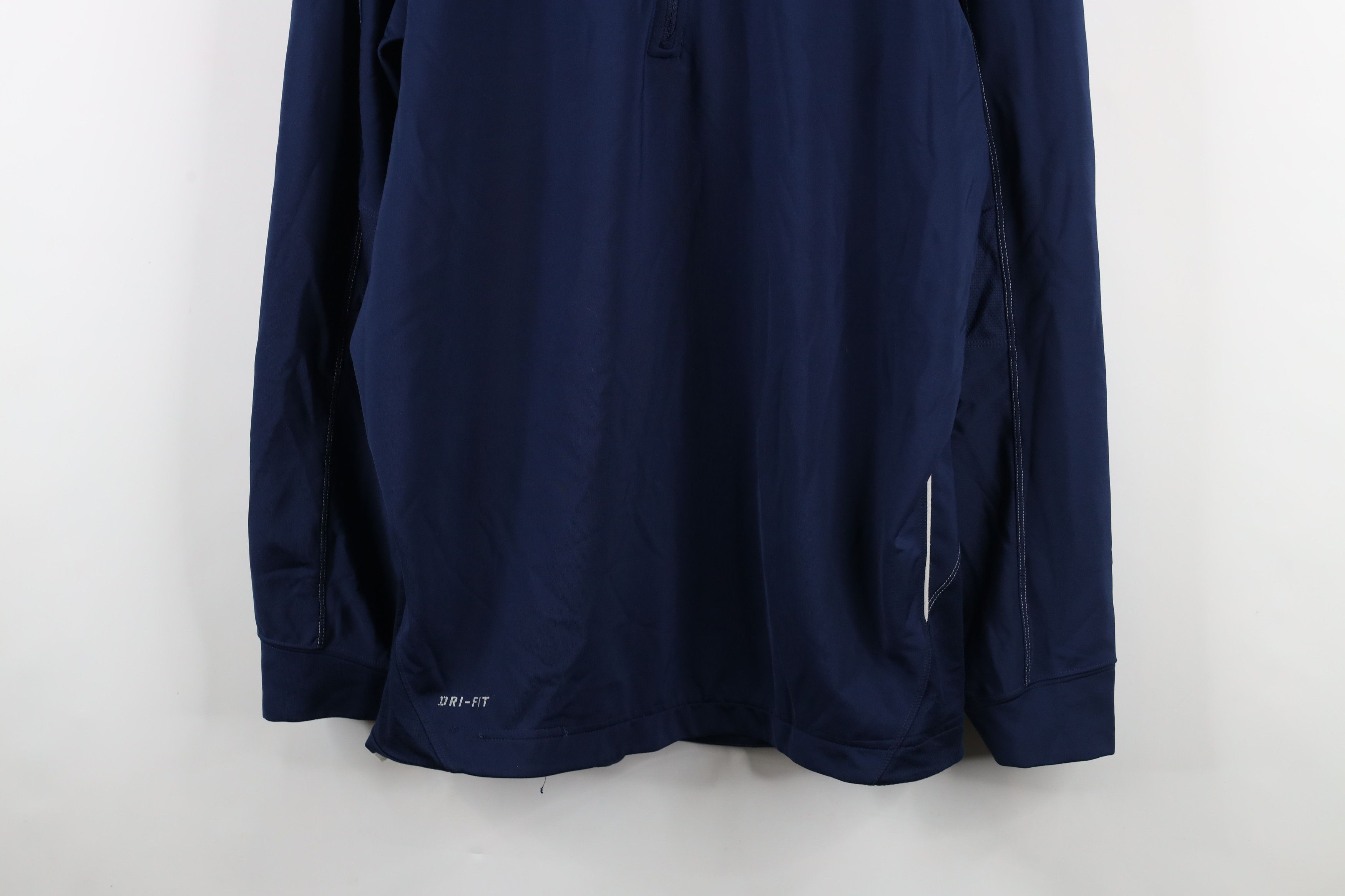 Nike × Vintage Nike Issued University of Toledo Baseball Half Zip Jacket Size US L / EU 52-54 / 3 - 3 Thumbnail