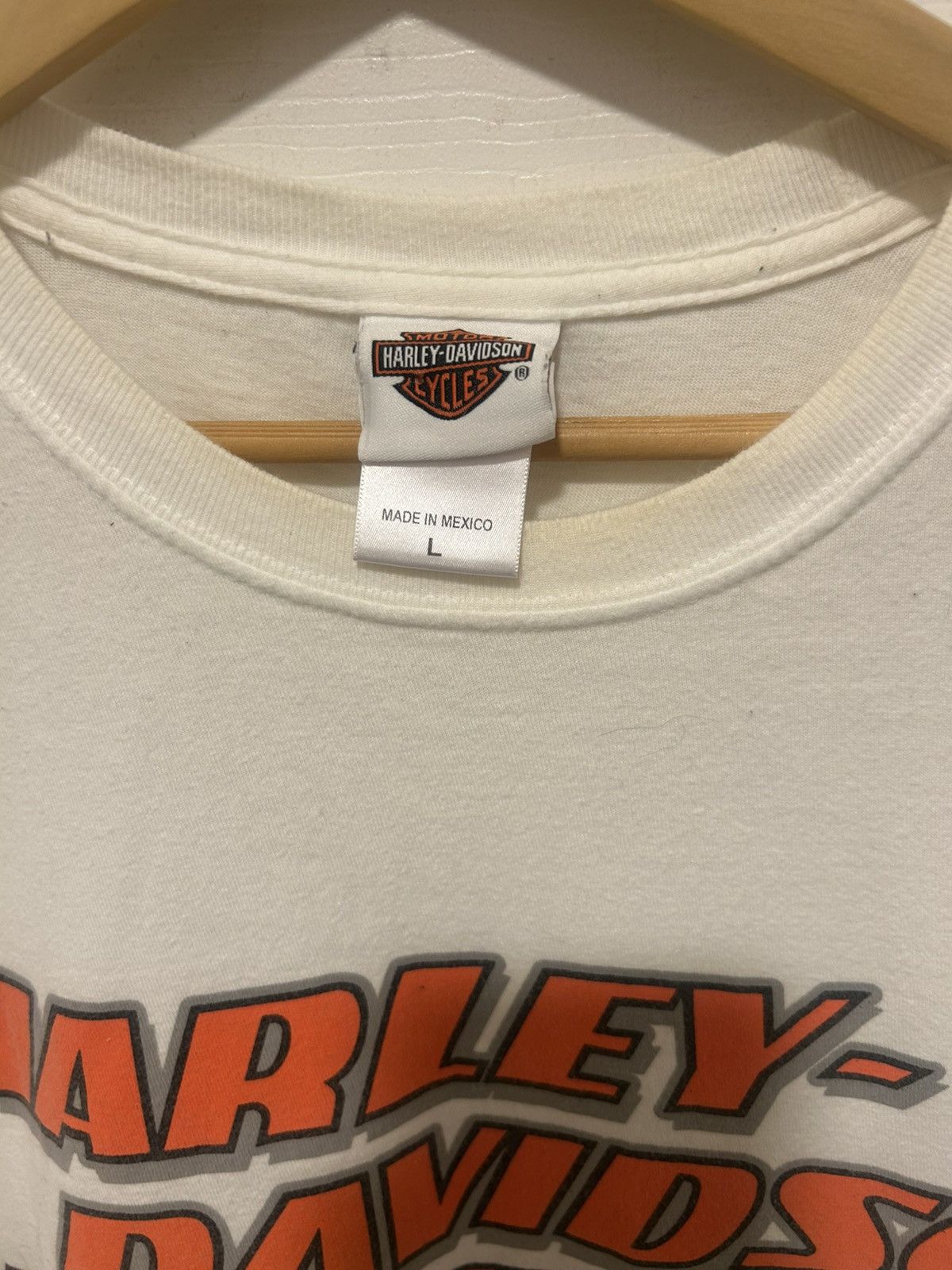 Harley Davidson × Vintage Vintage Harley Davidson Long Sleeve Shirt Size US L / EU 52-54 / 3 - 2 Thumbnail