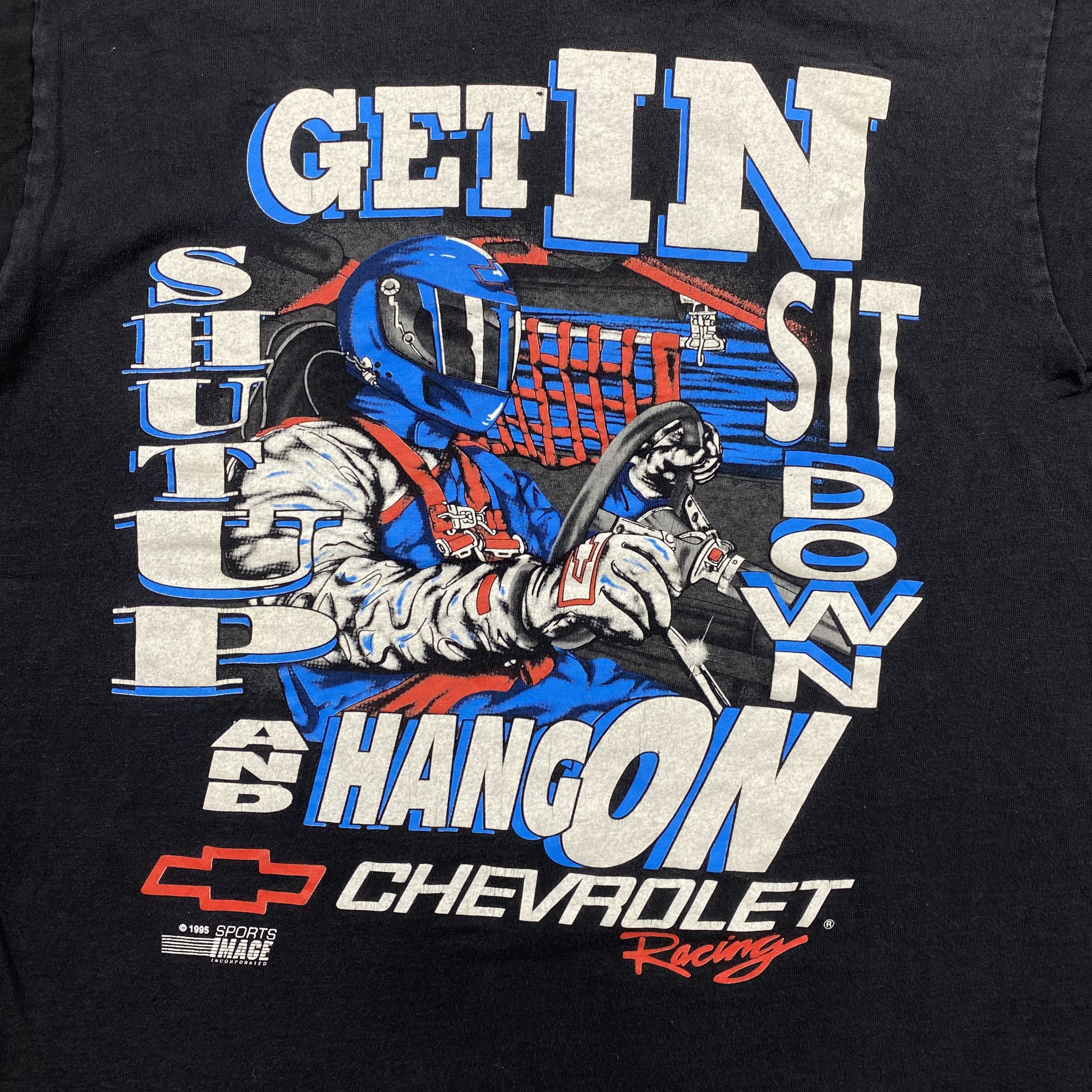 NASCAR Vintage 1995 Chevrolet Racing NASCAR Tee USA T-Shirt-M092 Size US M / EU 48-50 / 2 - 3 Thumbnail